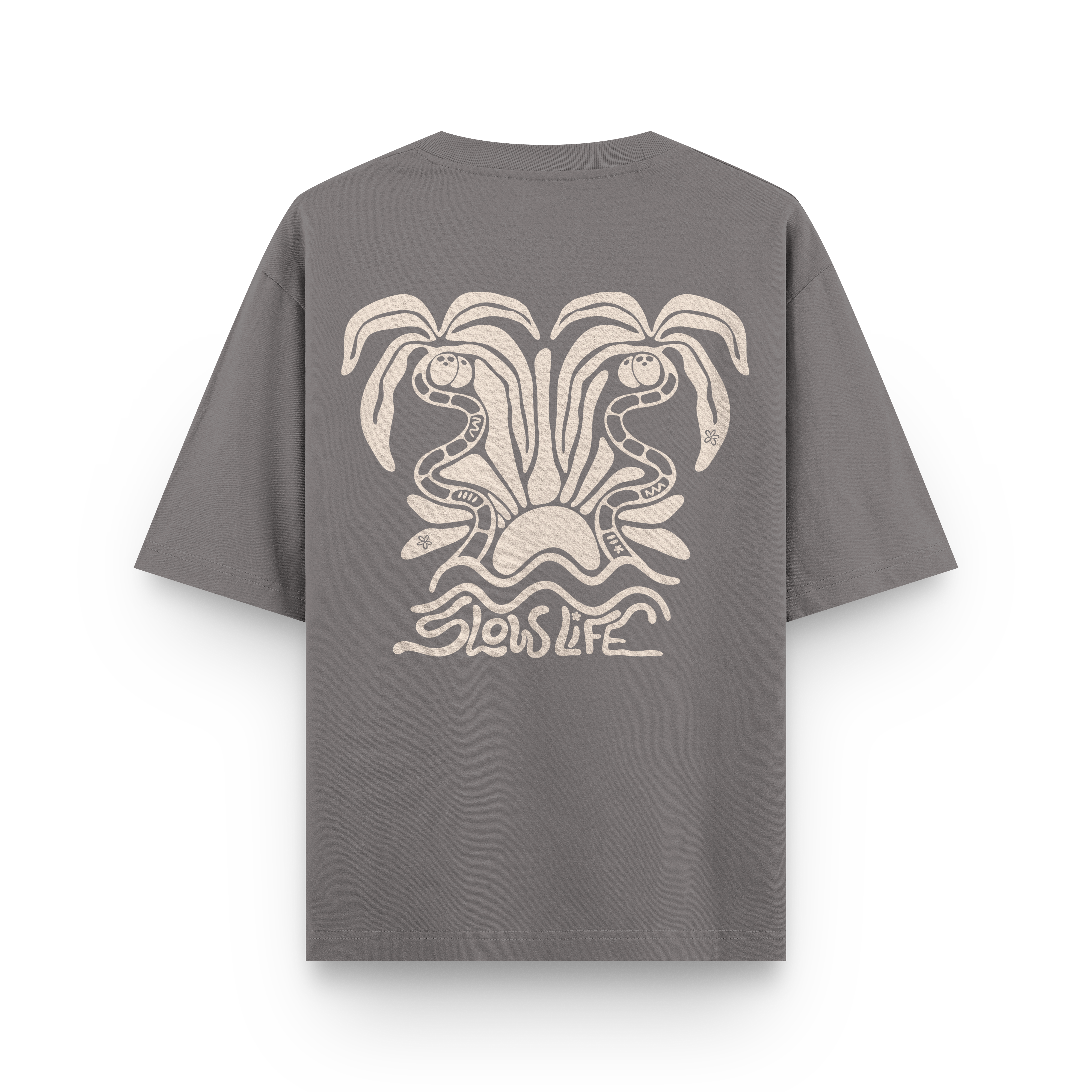Slow Life T-Shirt Oversized