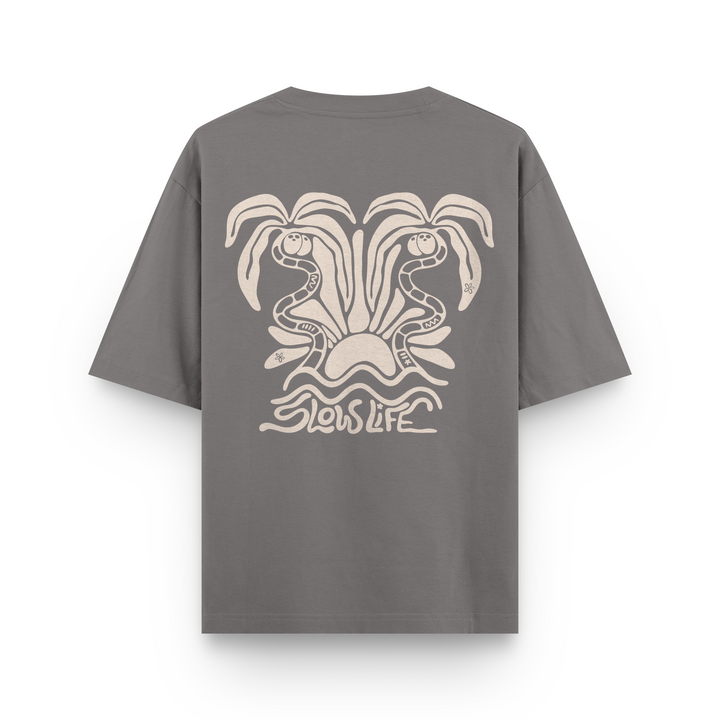 Slow Life T-Shirt Oversized
