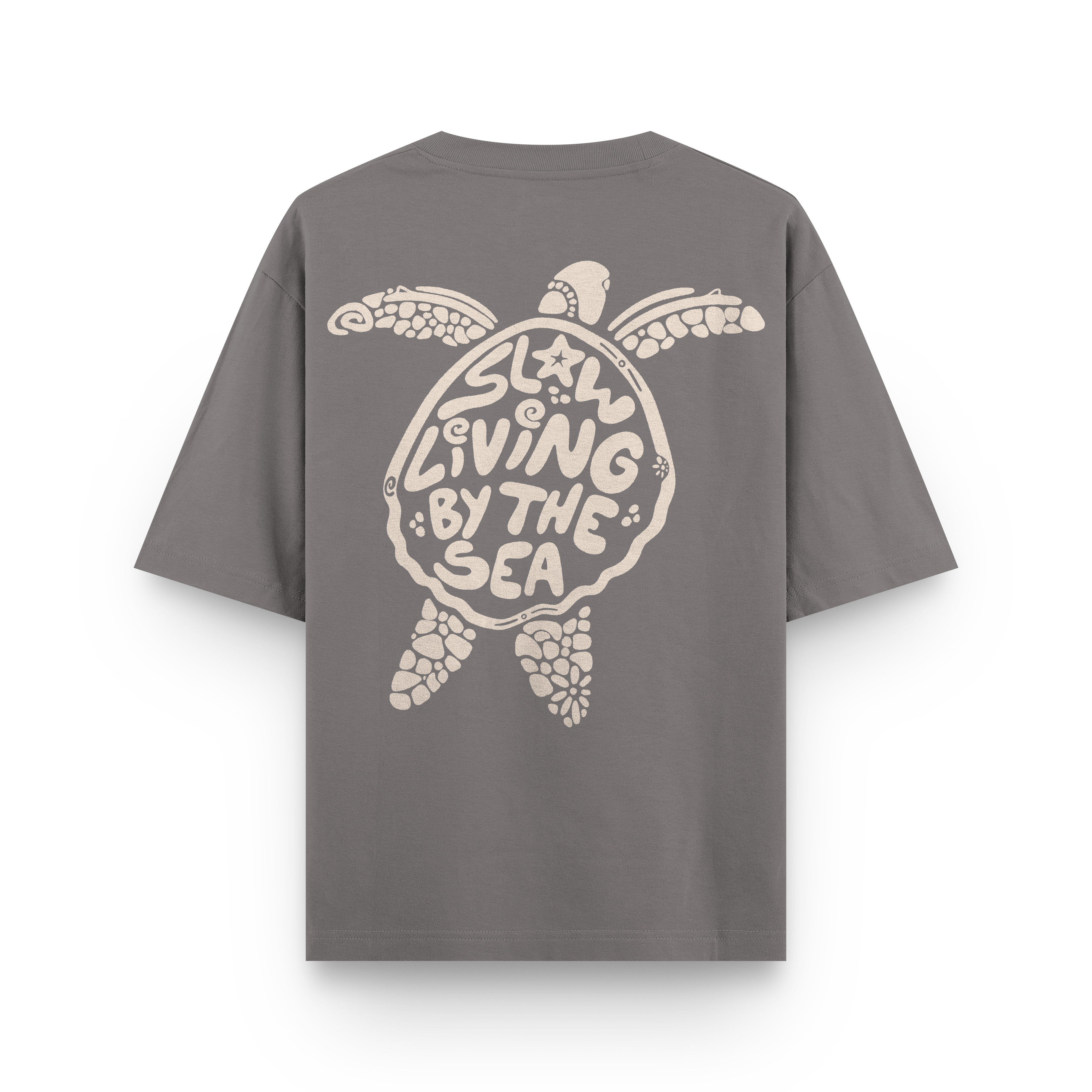 Slow Living By The Sea T-Shirt Oversized