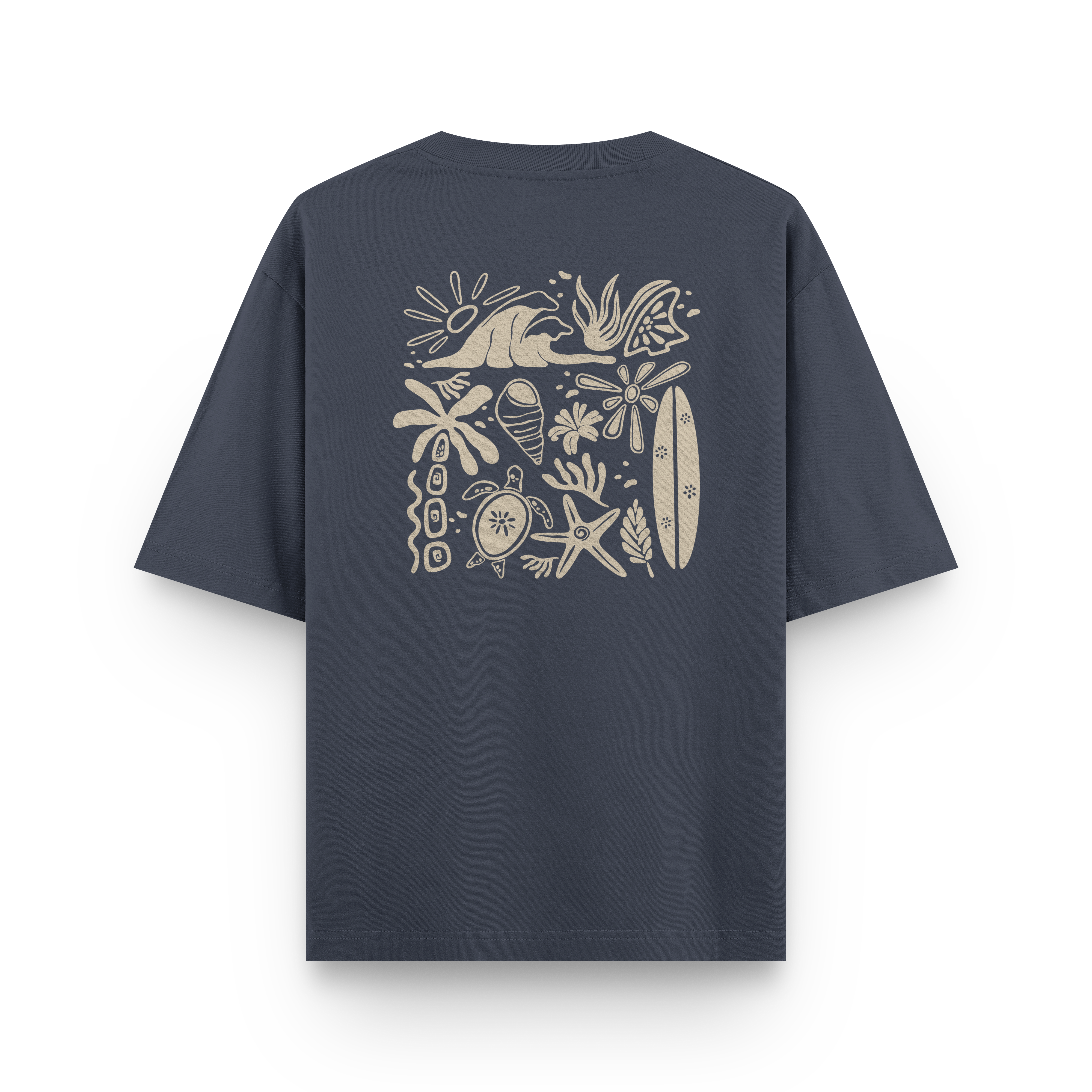 Beachy Vibes Oversized T-Shirt