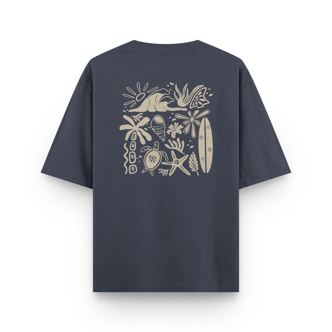 Beachy Vibes Oversized T-Shirt