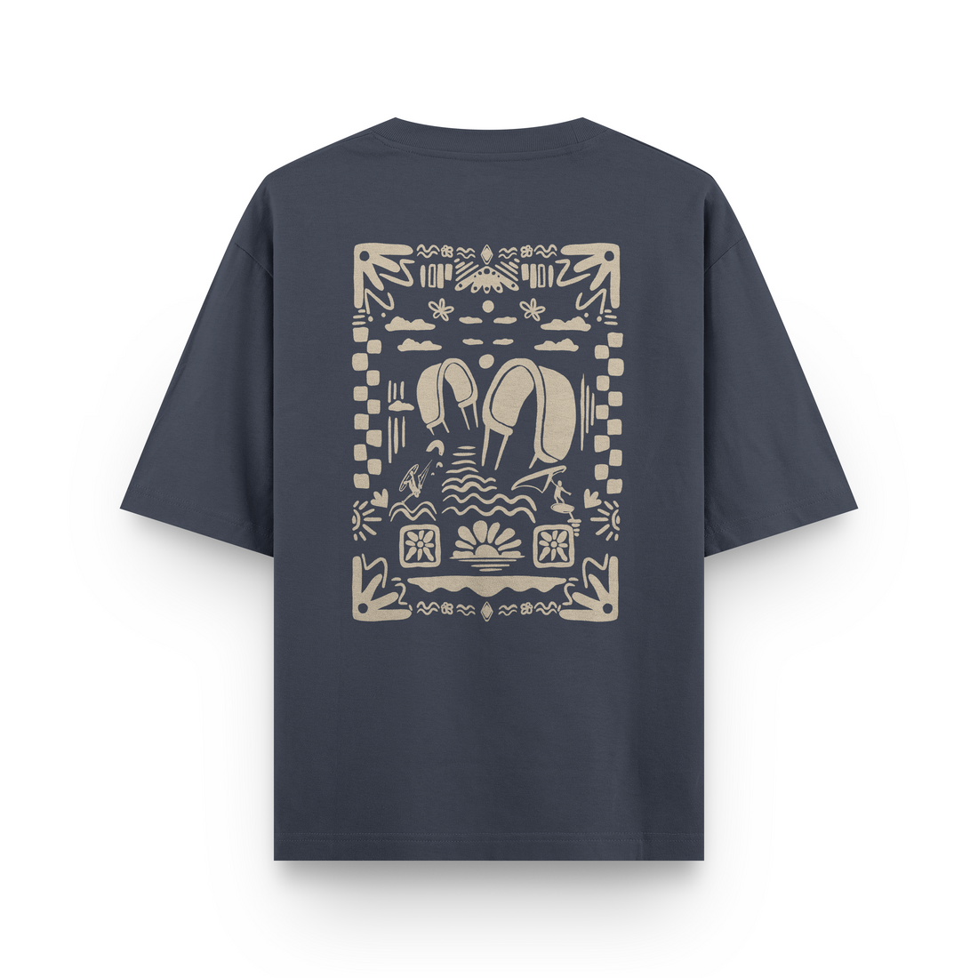 Boho Beach T-Shirt Oversized