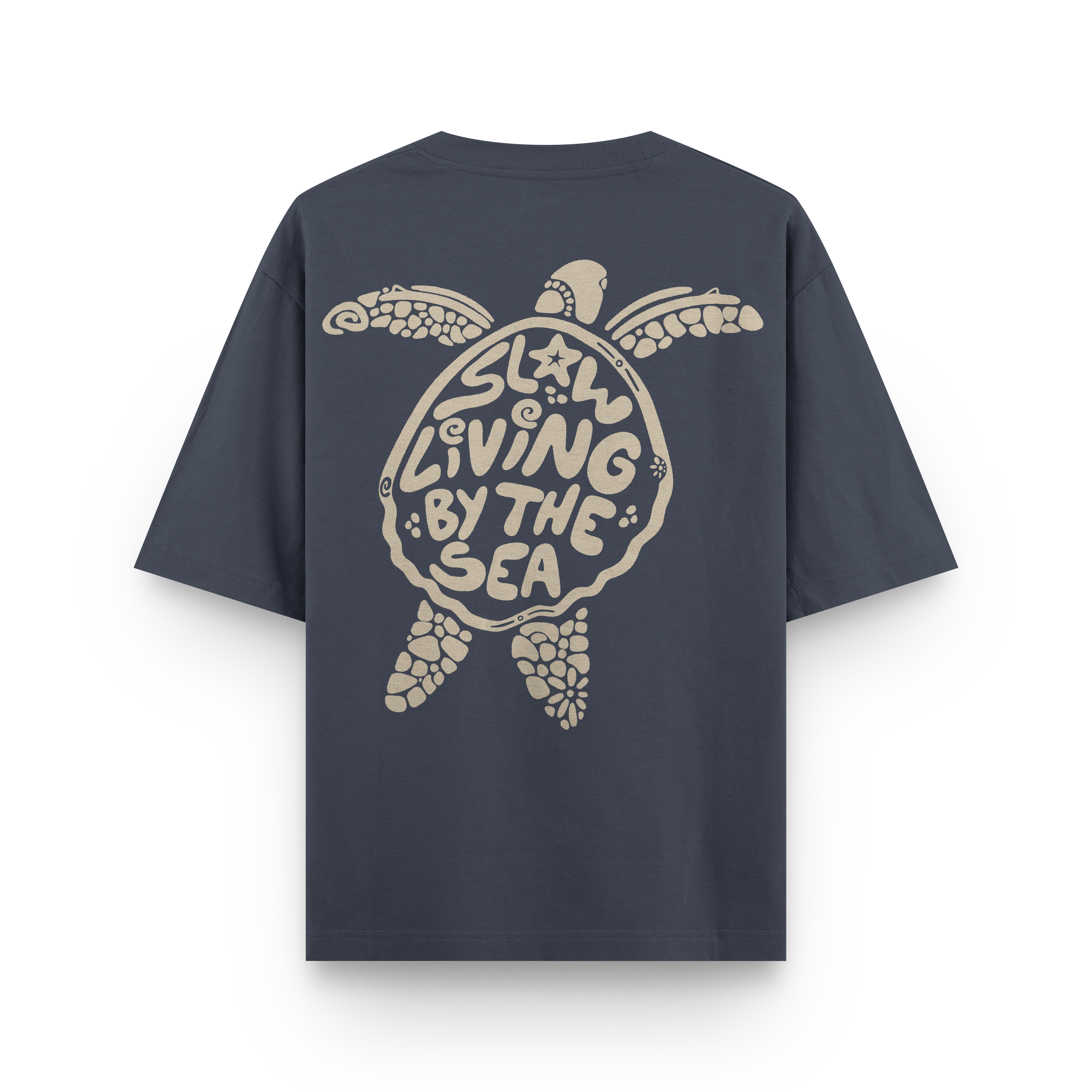 Slow Living By The Sea T-Shirt Oversized