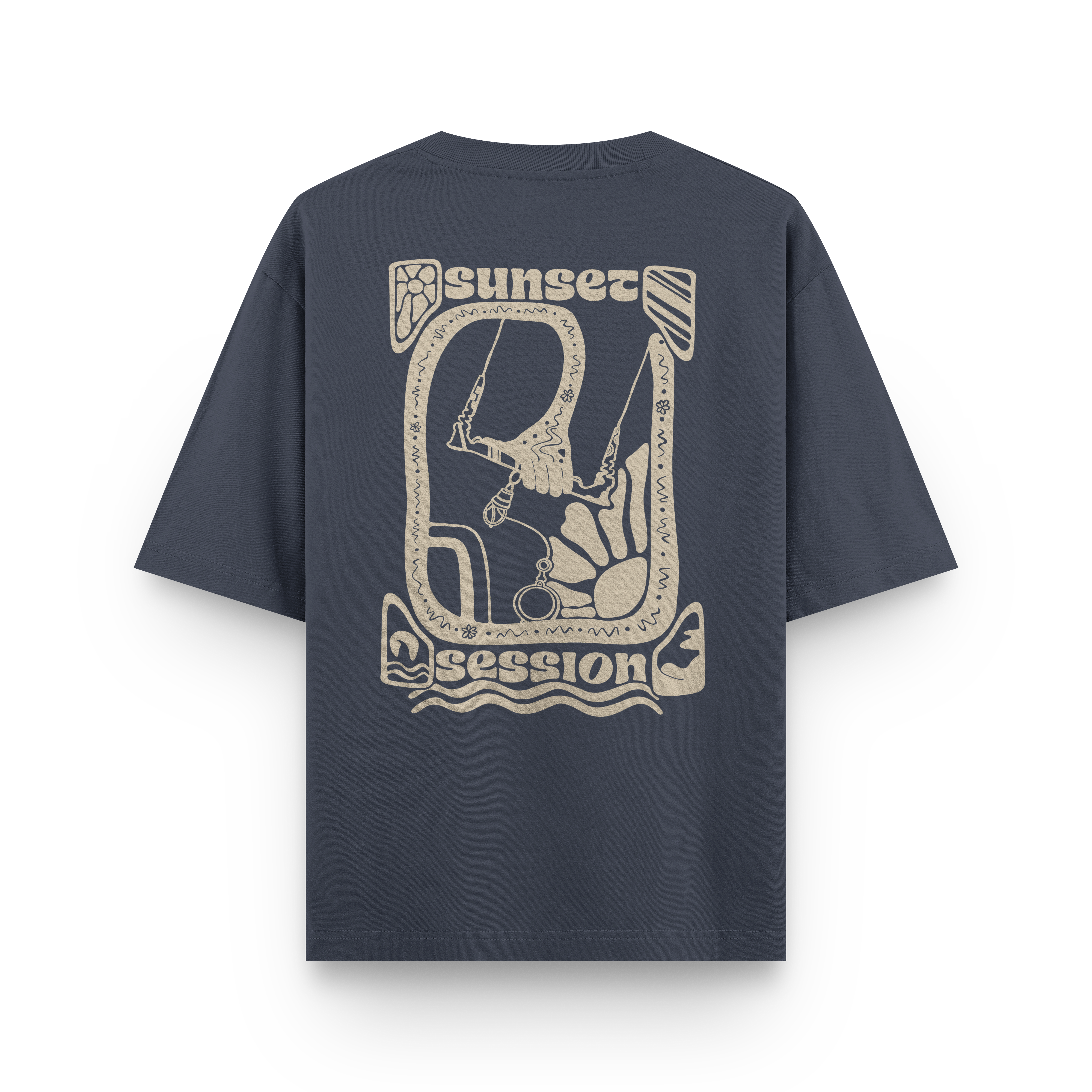 Sunset Session II Oversized T-Shirt