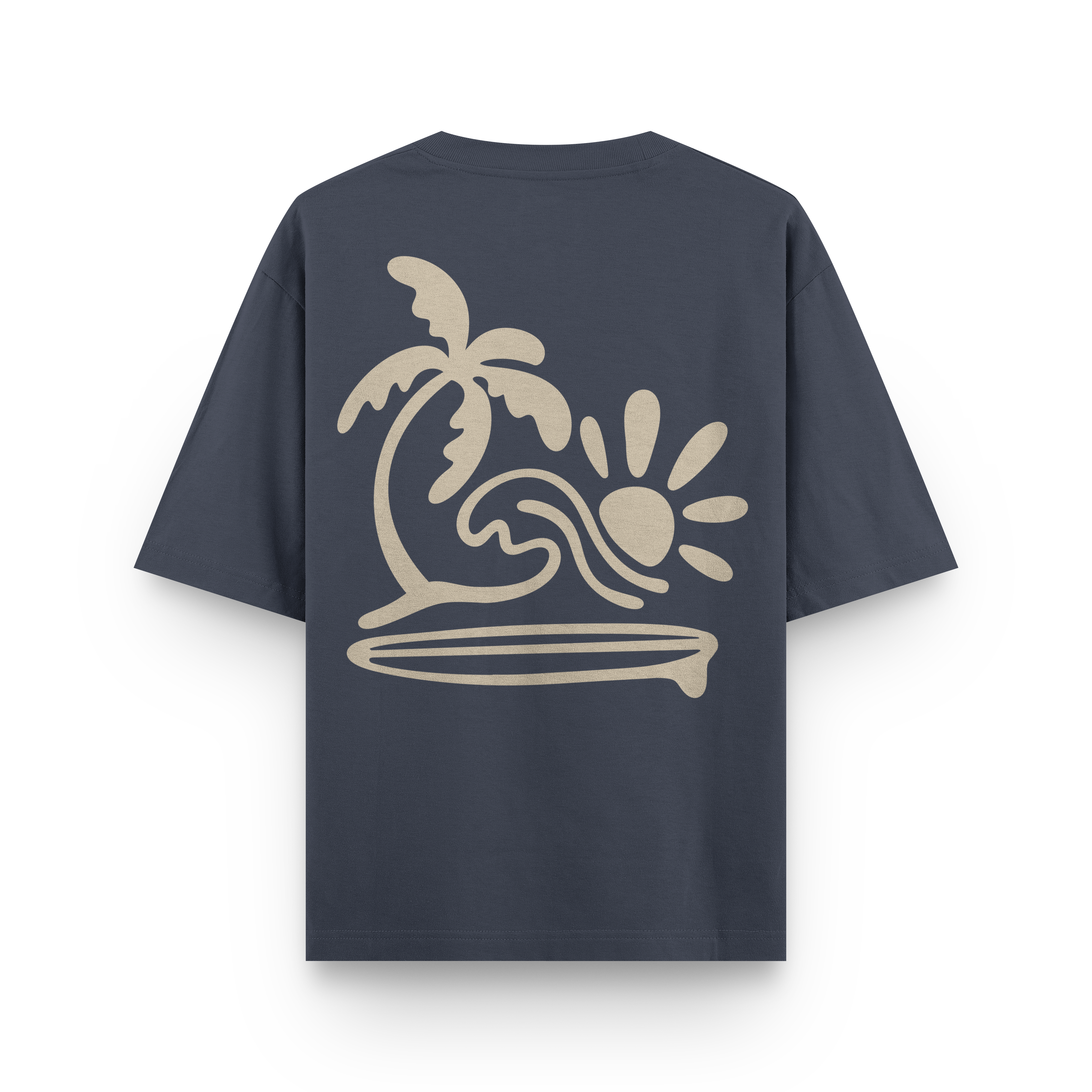 Surf Beach T-Shirt Oversized