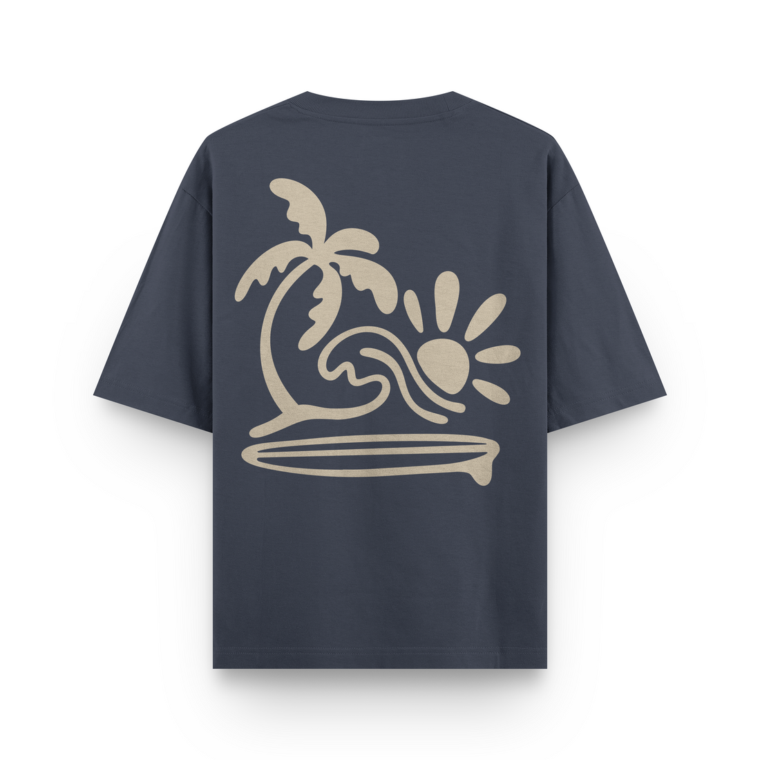 Surf Beach T-Shirt Oversized