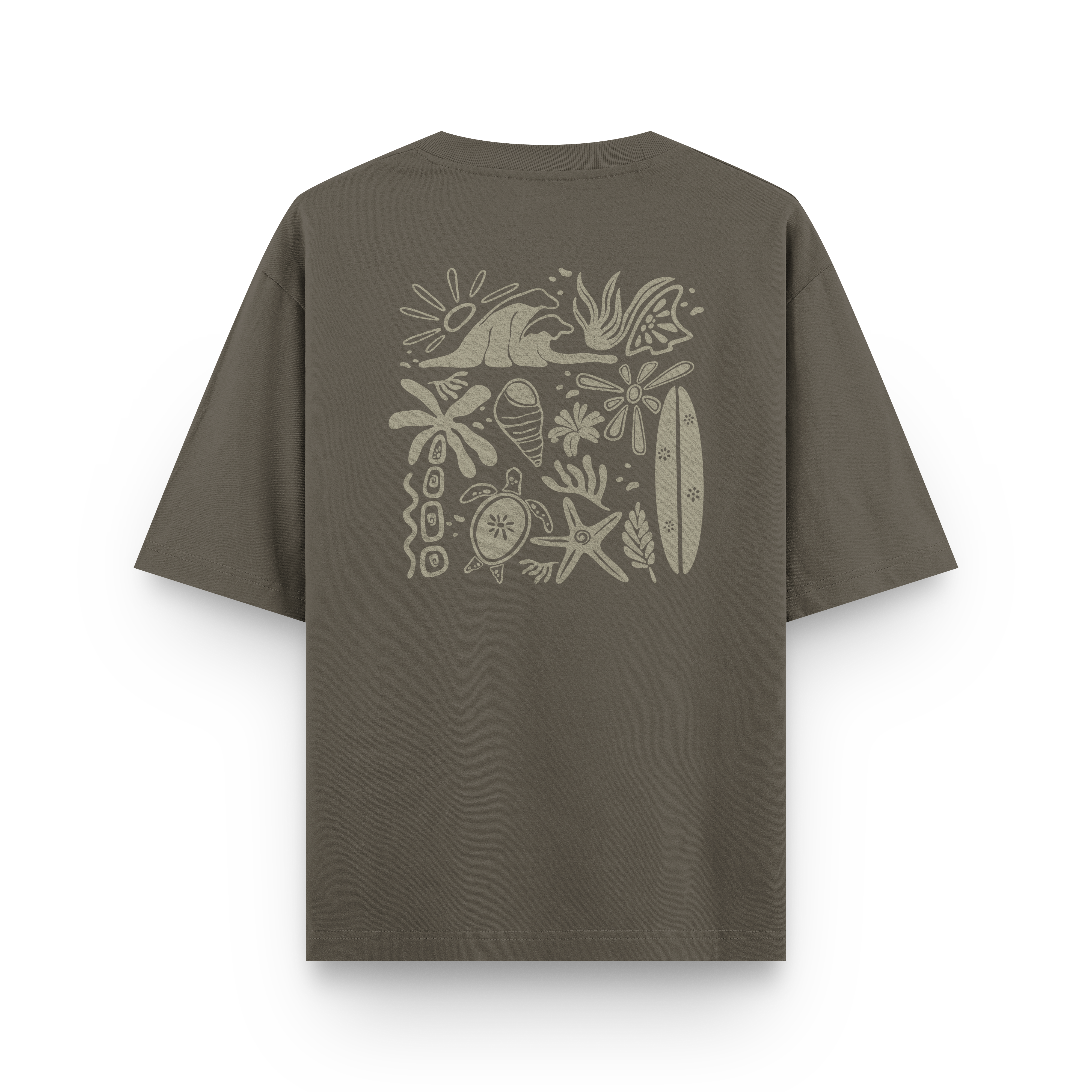 Beachy Vibes Oversized T-Shirt