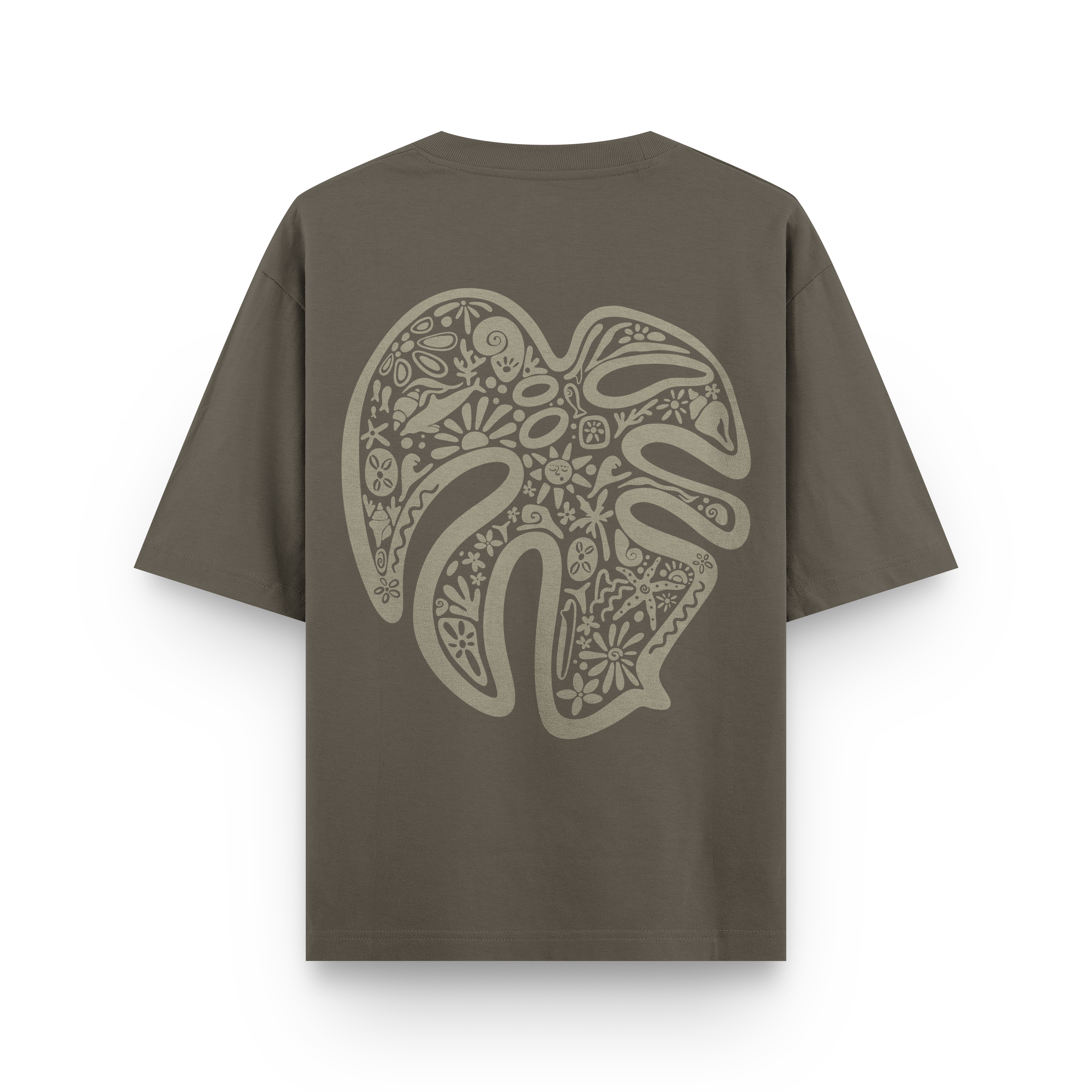 Monstera T-Shirt Oversized