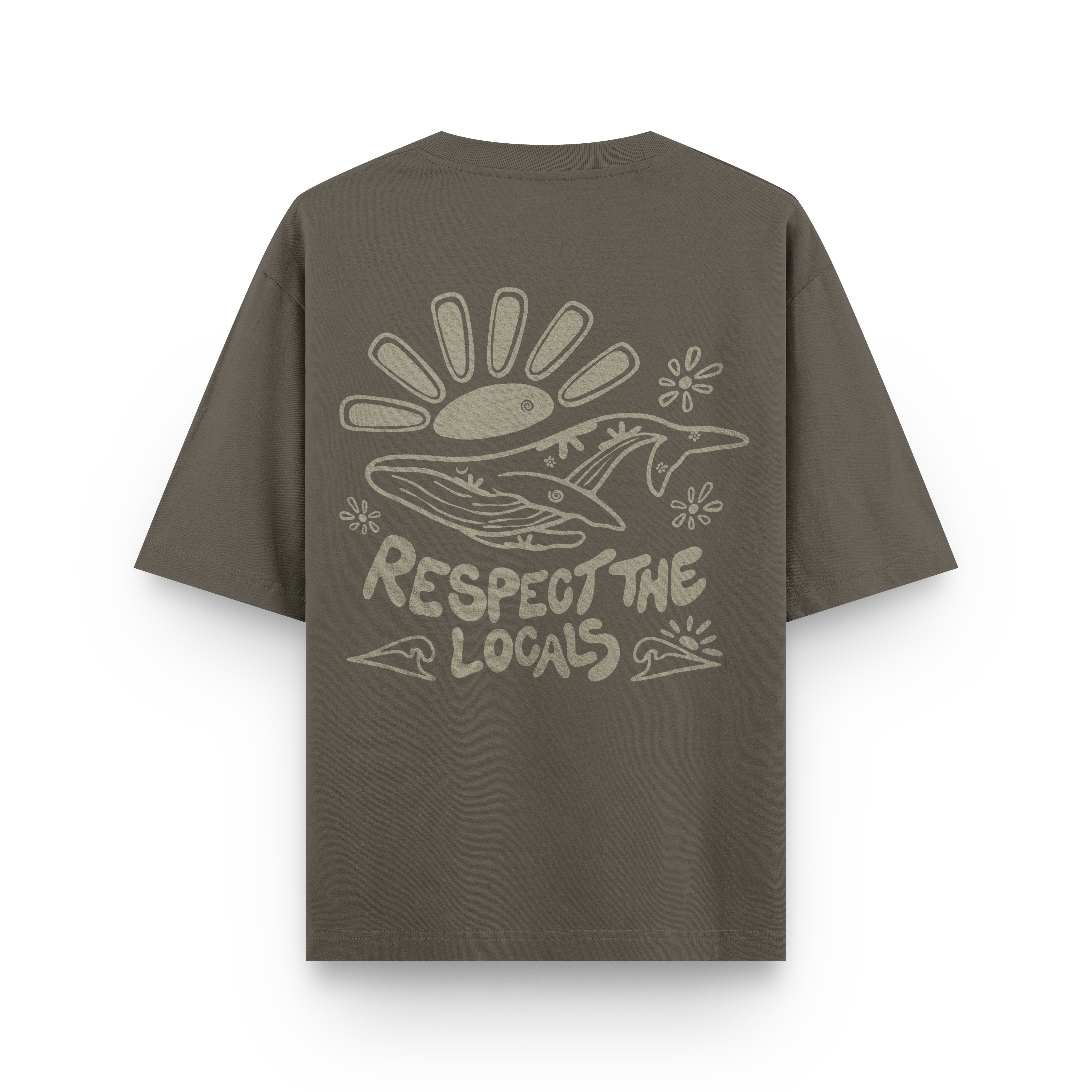 Respect The Locals T-Shirt Oversized