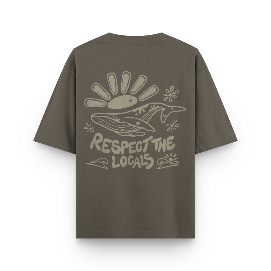 Respect The Locals T-Shirt Oversized