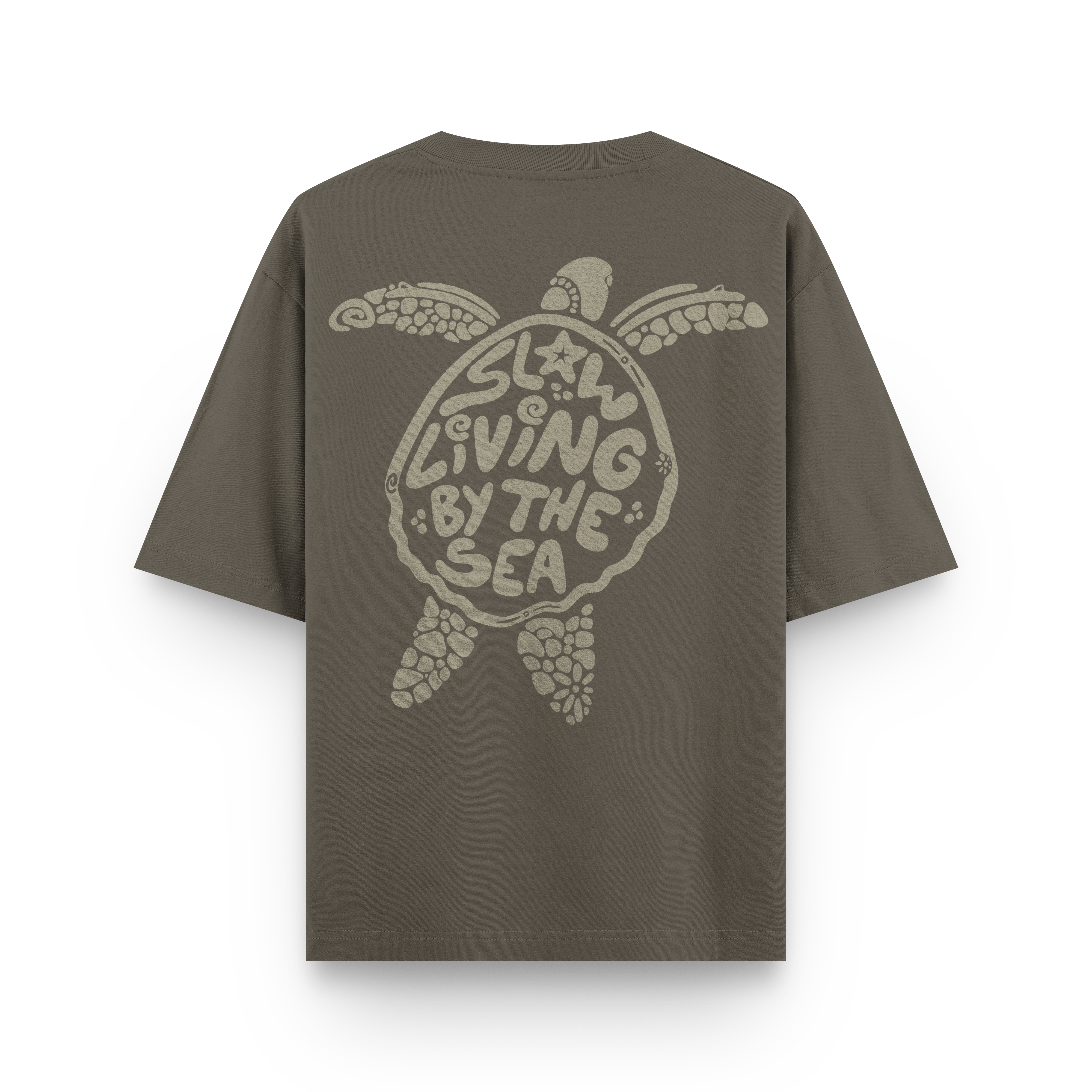 Slow Living By The Sea T-Shirt Oversized