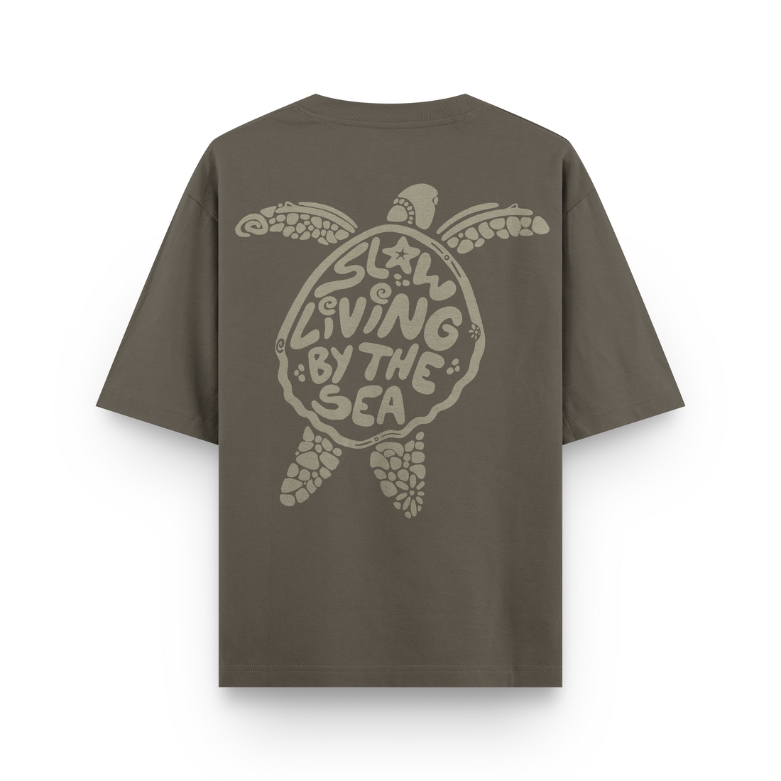 Slow Living By The Sea T-Shirt Oversized