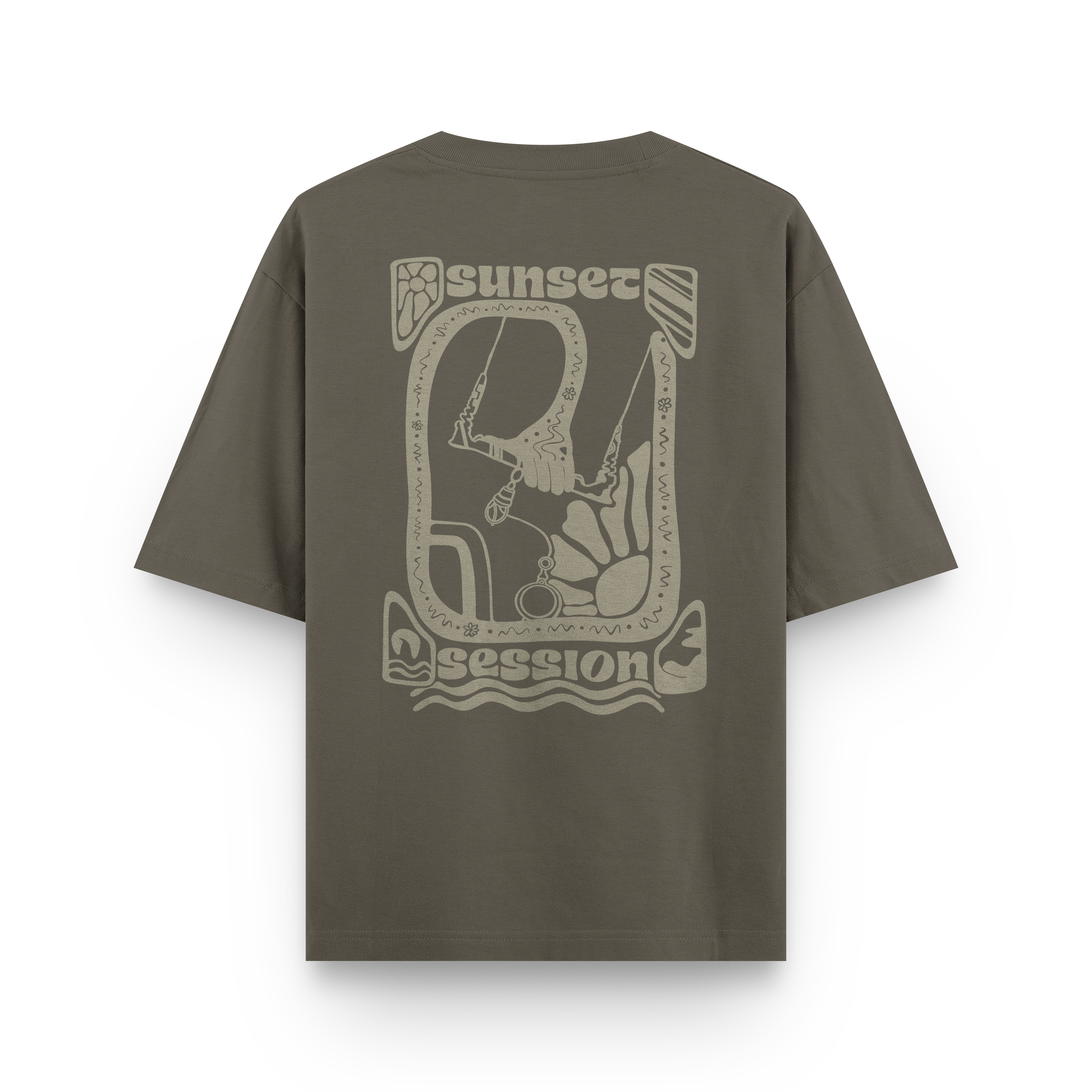 Sunset Session II Oversized T-Shirt