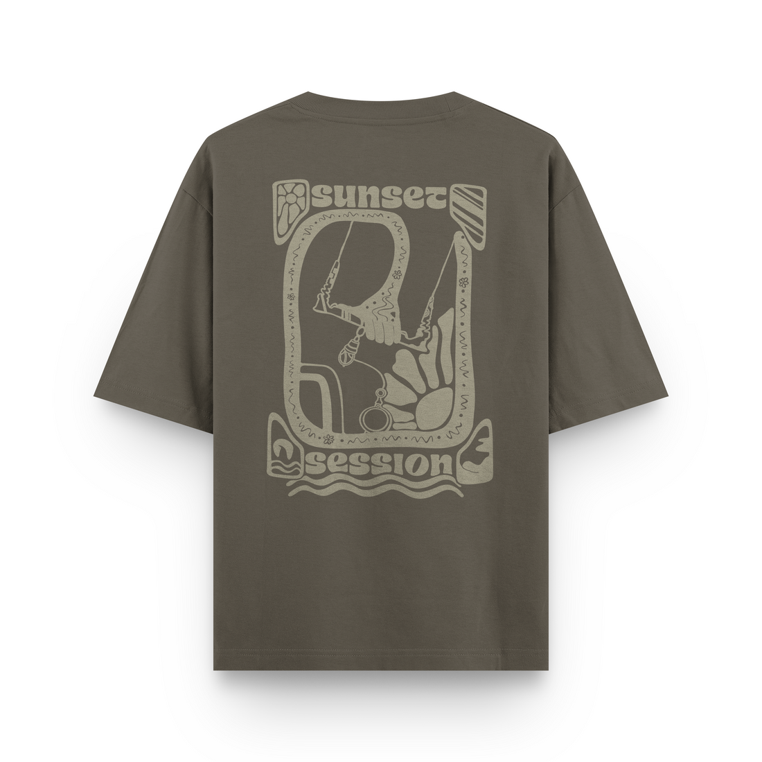 Sunset Session II Oversized T-Shirt