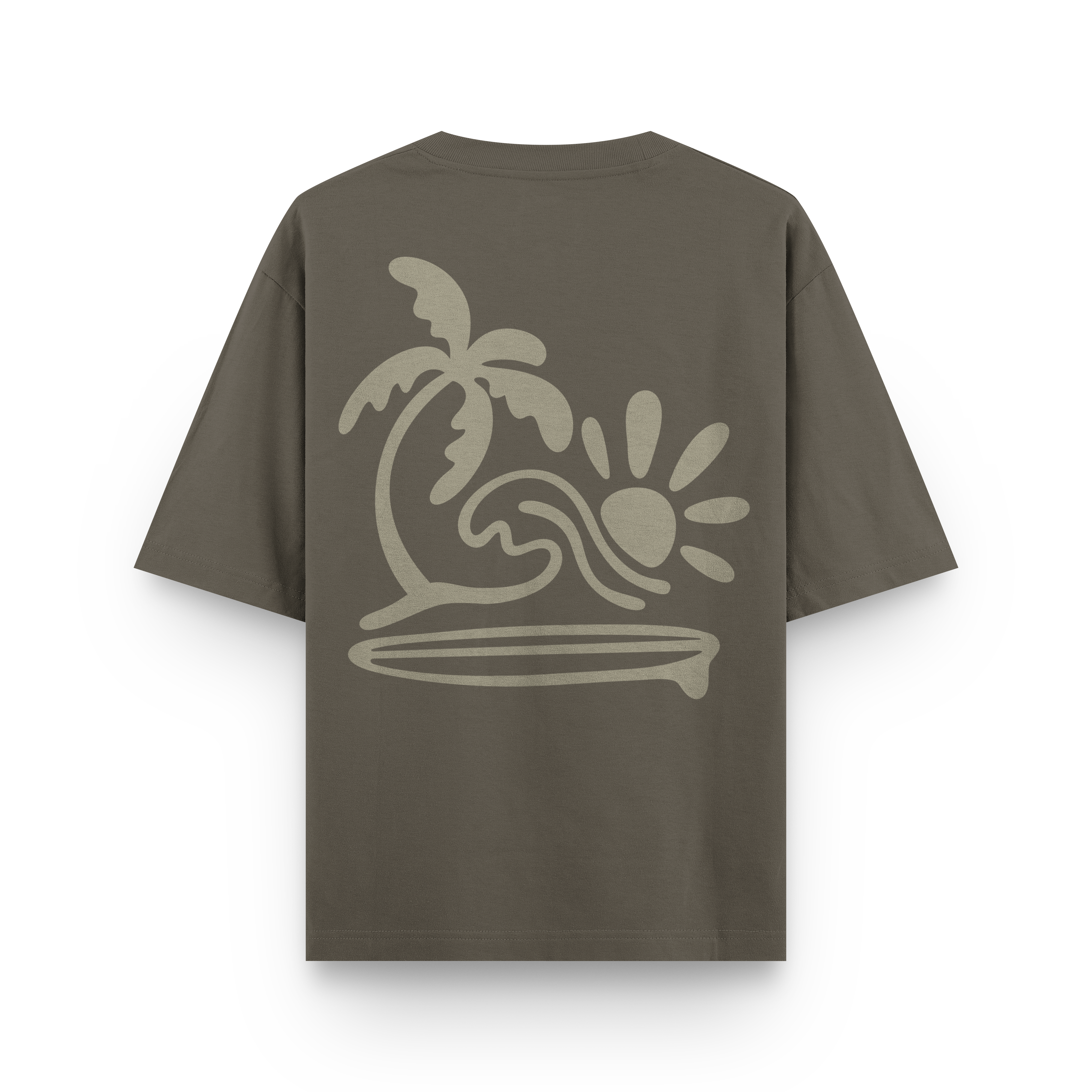 Surf Beach T-Shirt Oversized