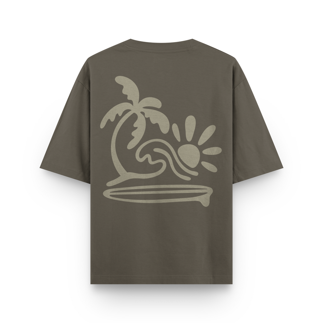Surf Beach T-Shirt Oversized