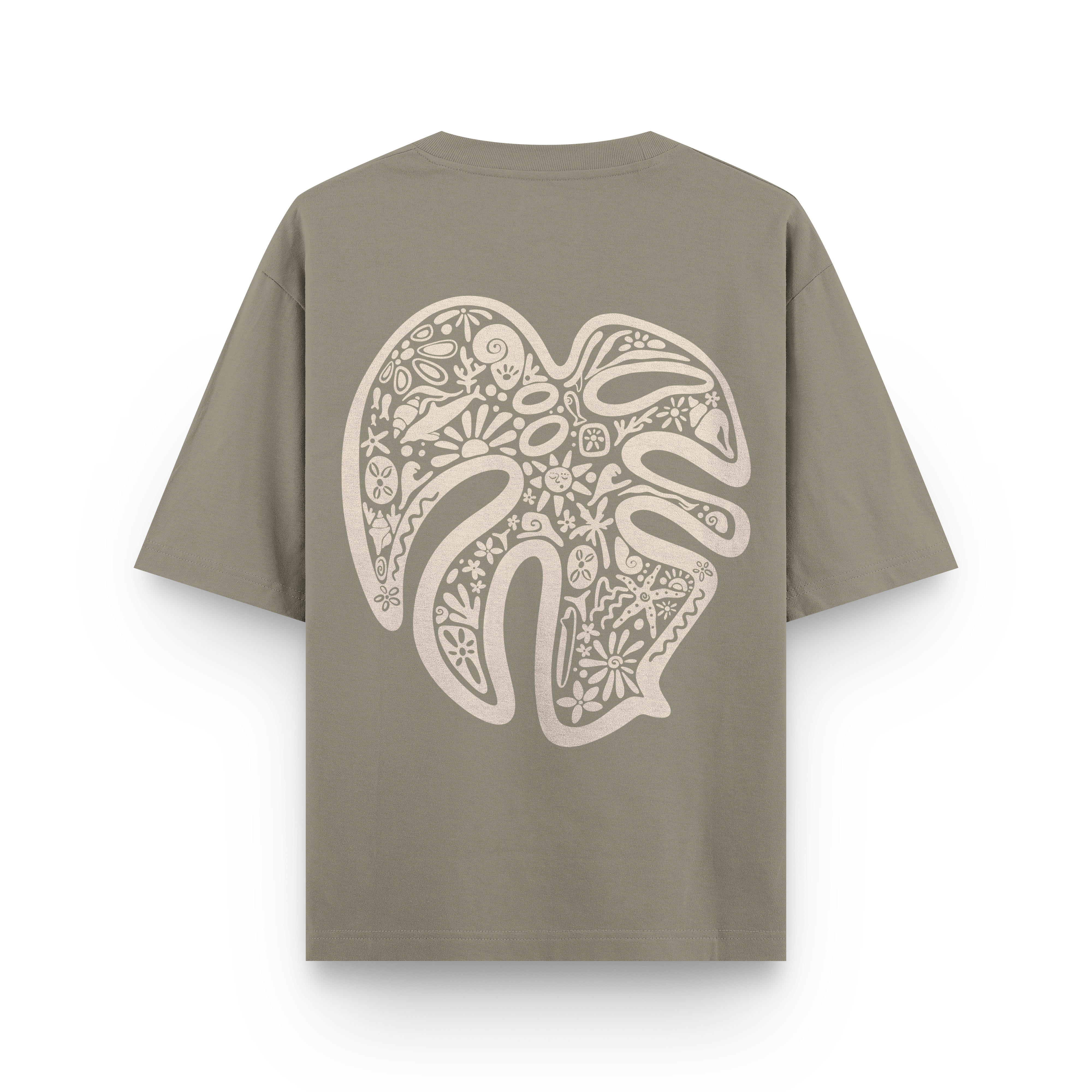 Monstera T-Shirt Oversized