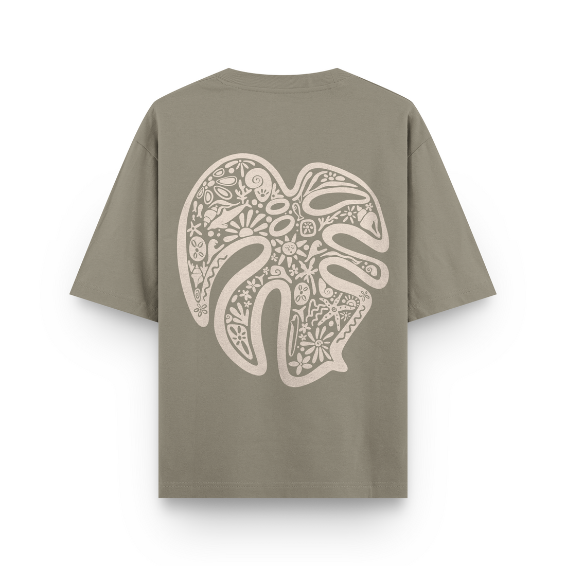 Monstera T-Shirt Oversized
