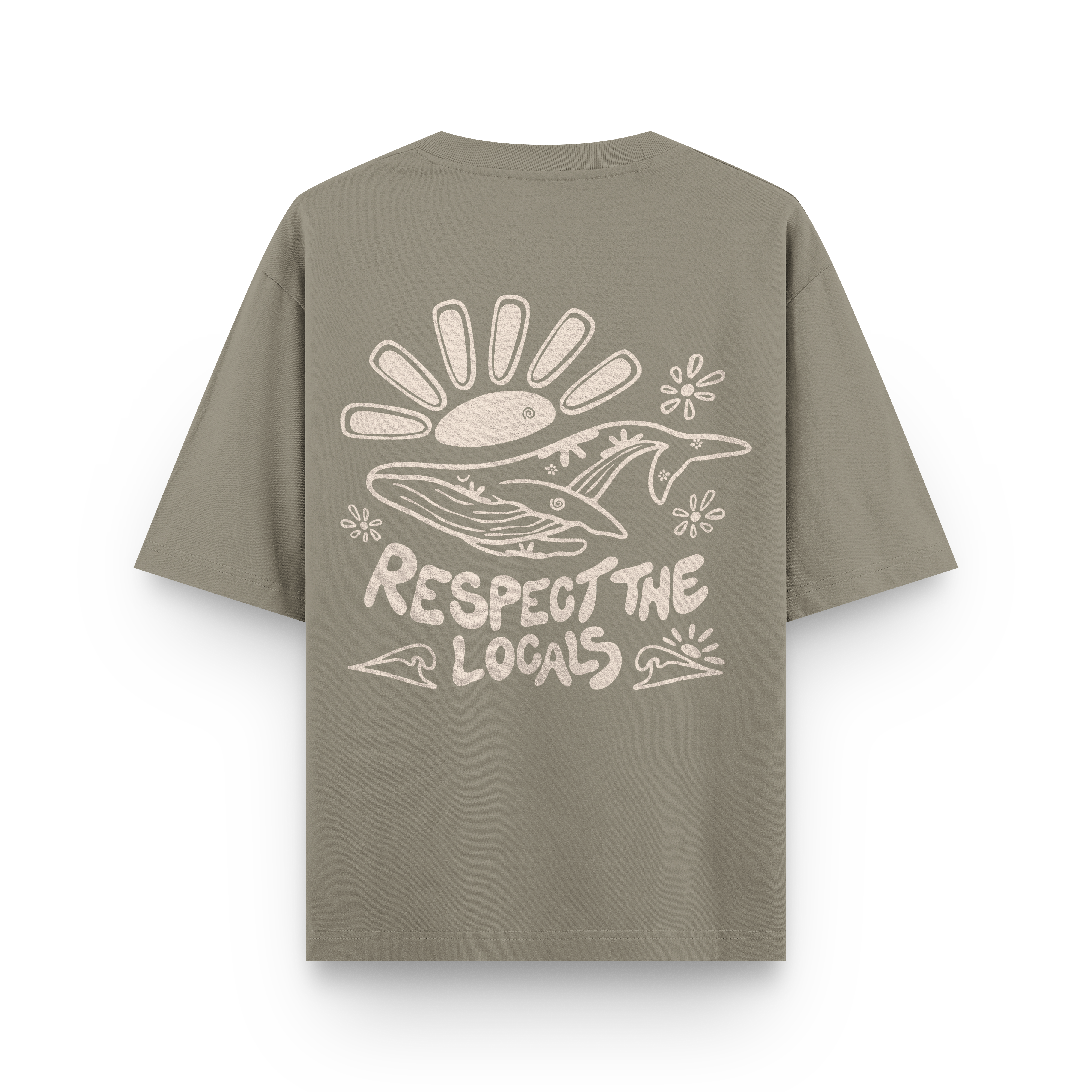 Respect The Locals T-Shirt Oversized