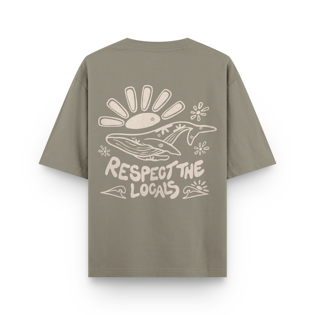 Respect The Locals T-Shirt Oversized