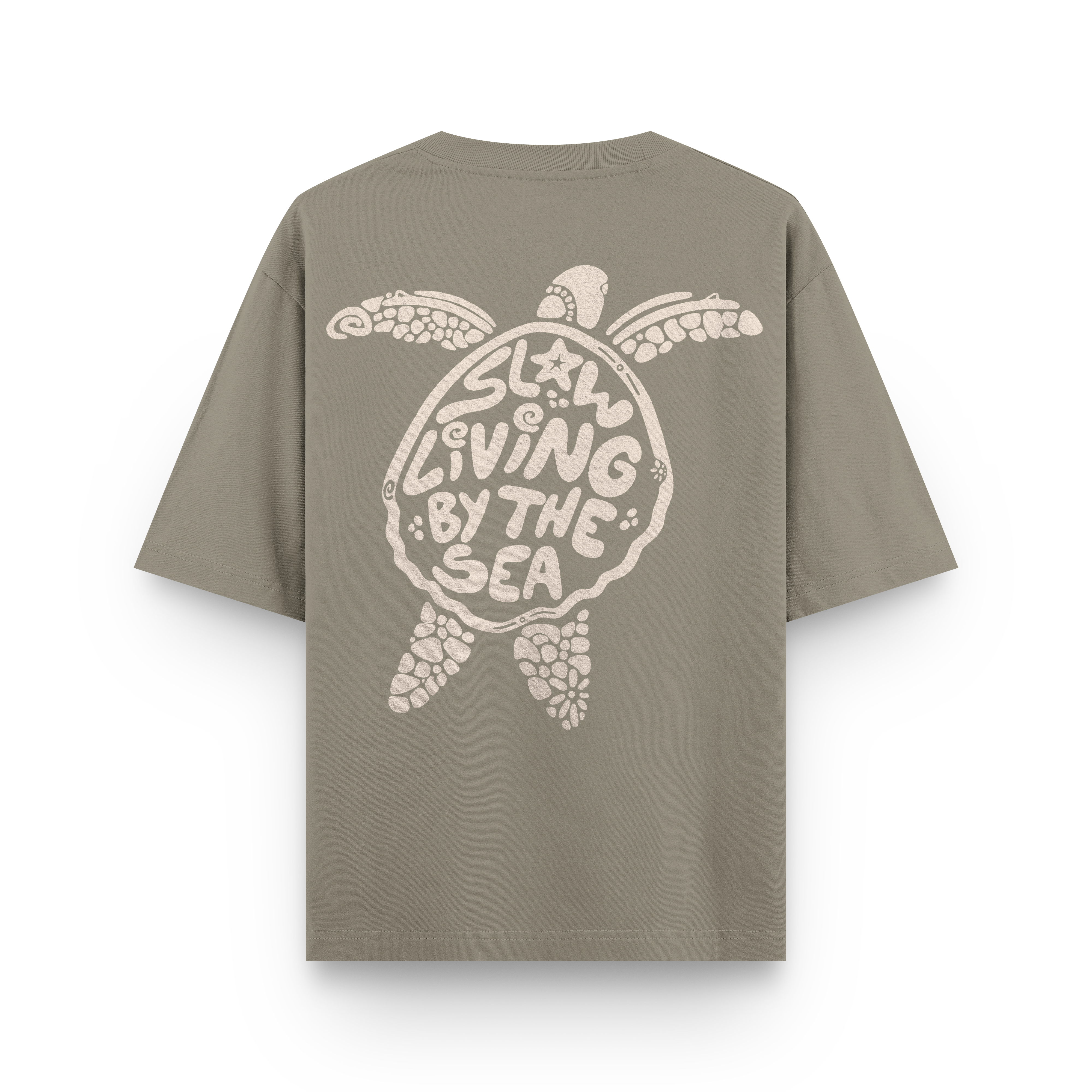 Slow Living By The Sea T-Shirt Oversized