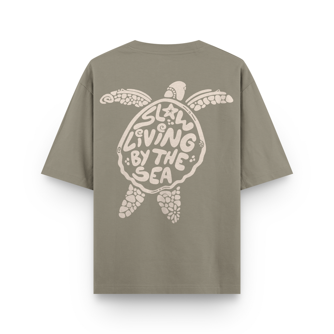 Slow Living By The Sea T-Shirt Oversized