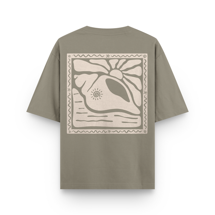 Sunny Seashell T-Shirt Oversized
