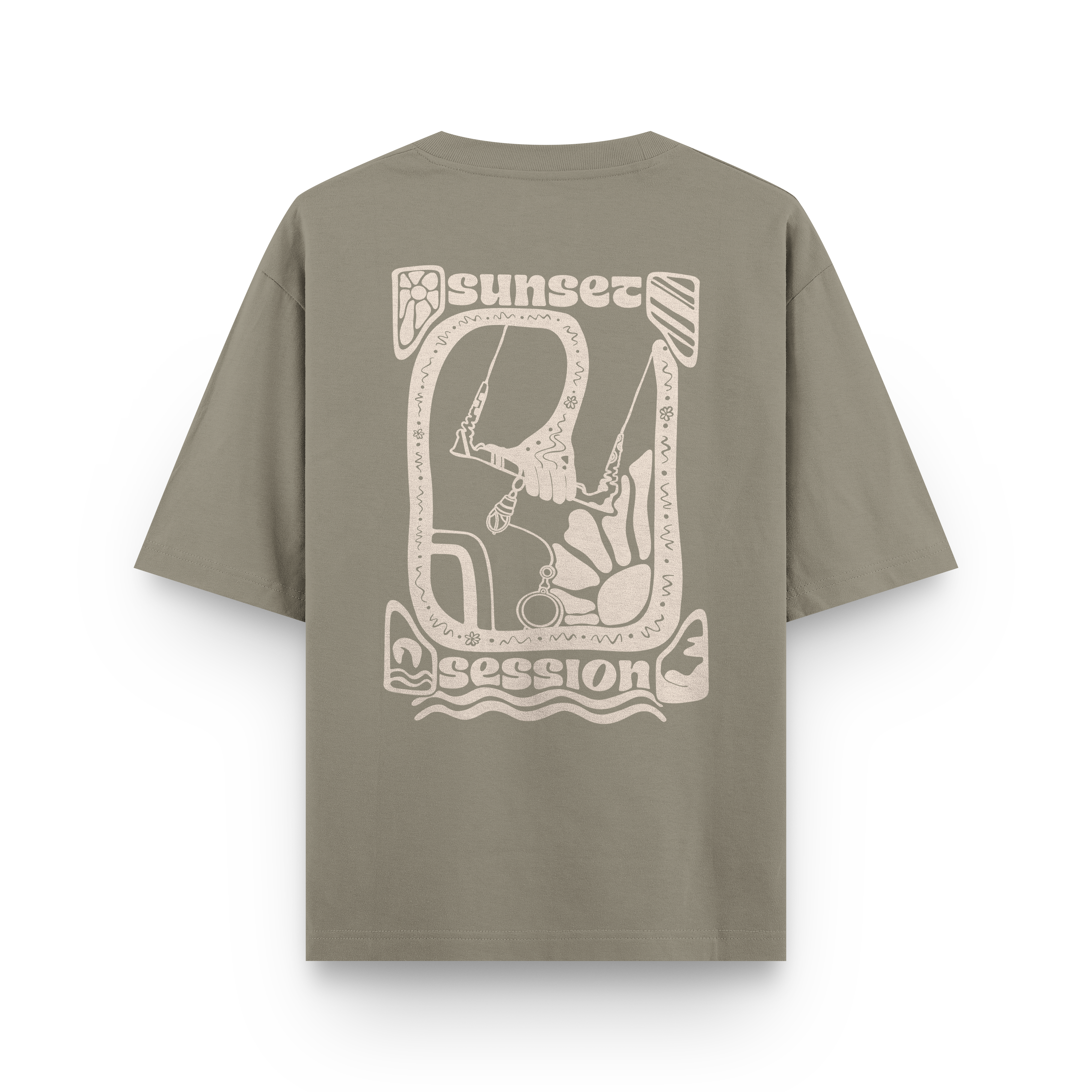 Sunset Session II Oversized T-Shirt