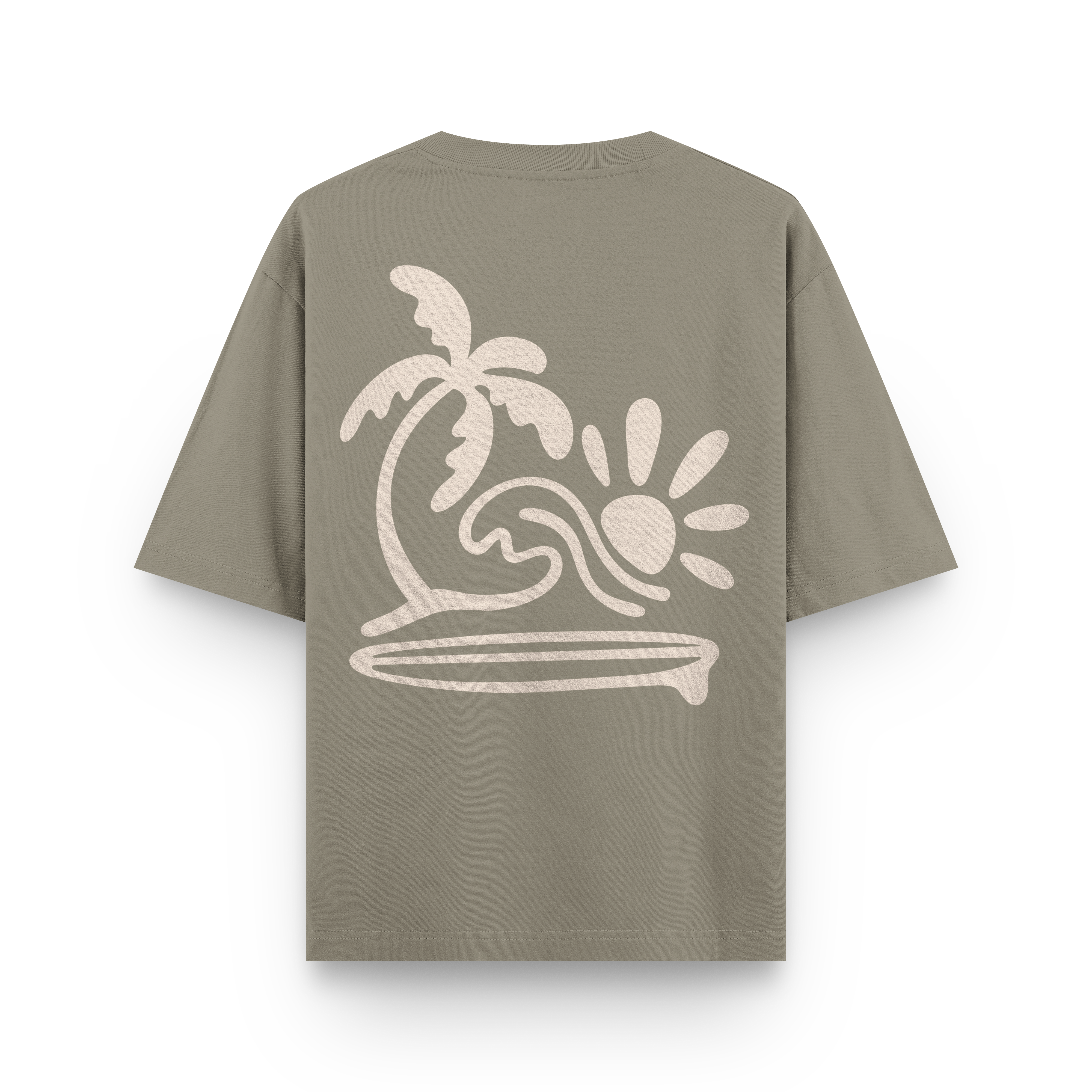Surf Beach T-Shirt Oversized