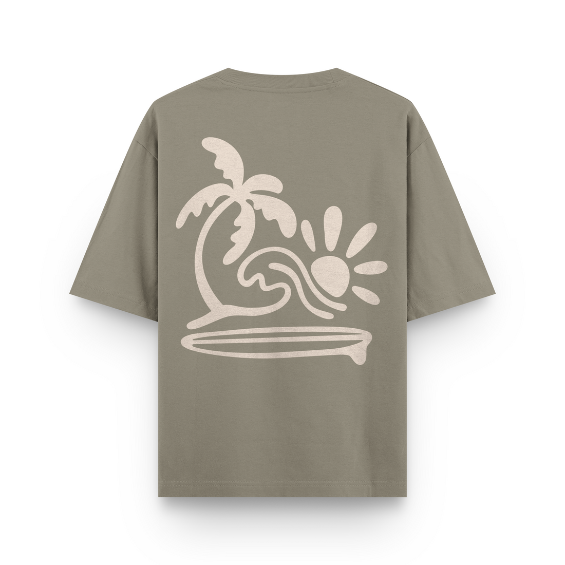 Surf Beach T-Shirt Oversized