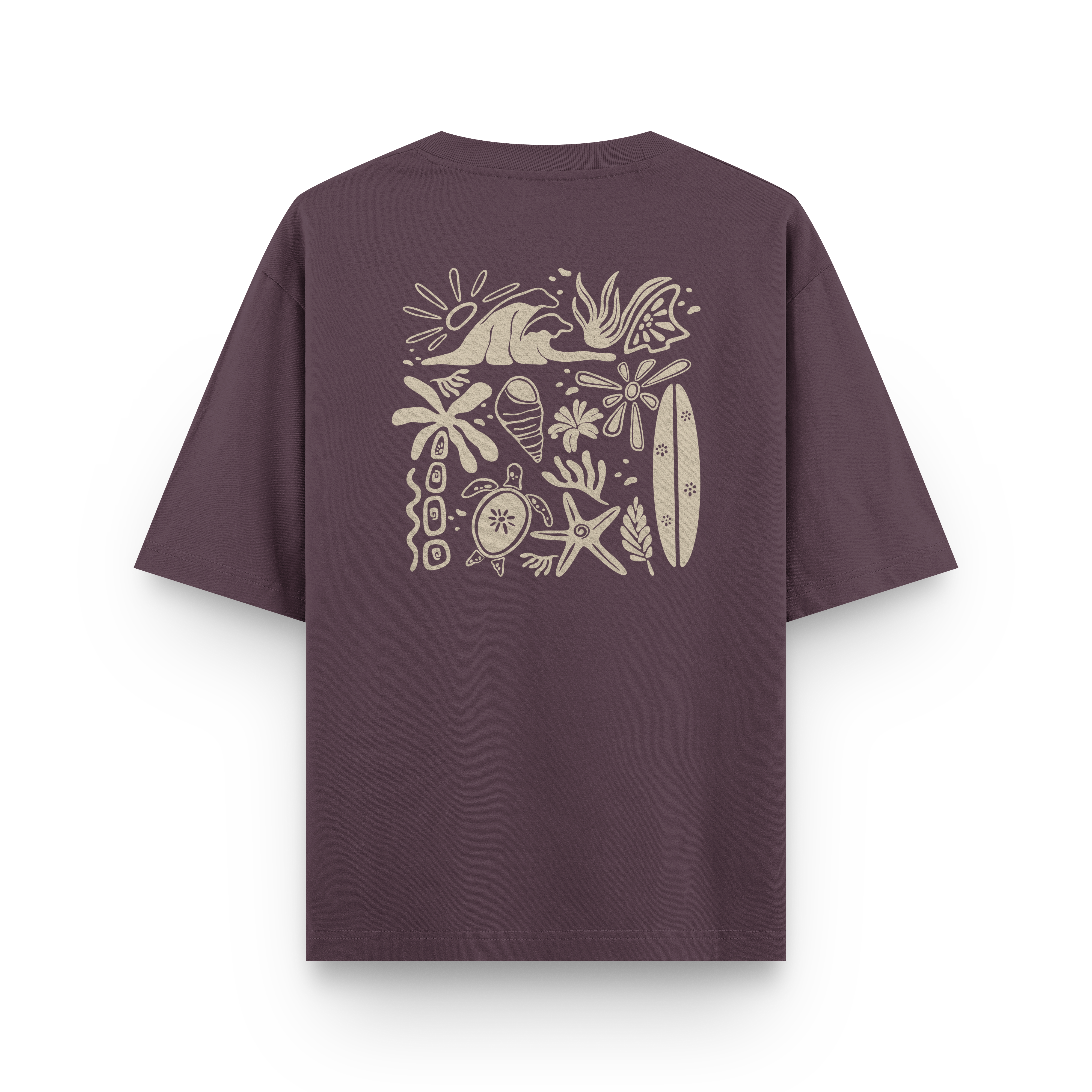 Beachy Vibes Oversized T-Shirt