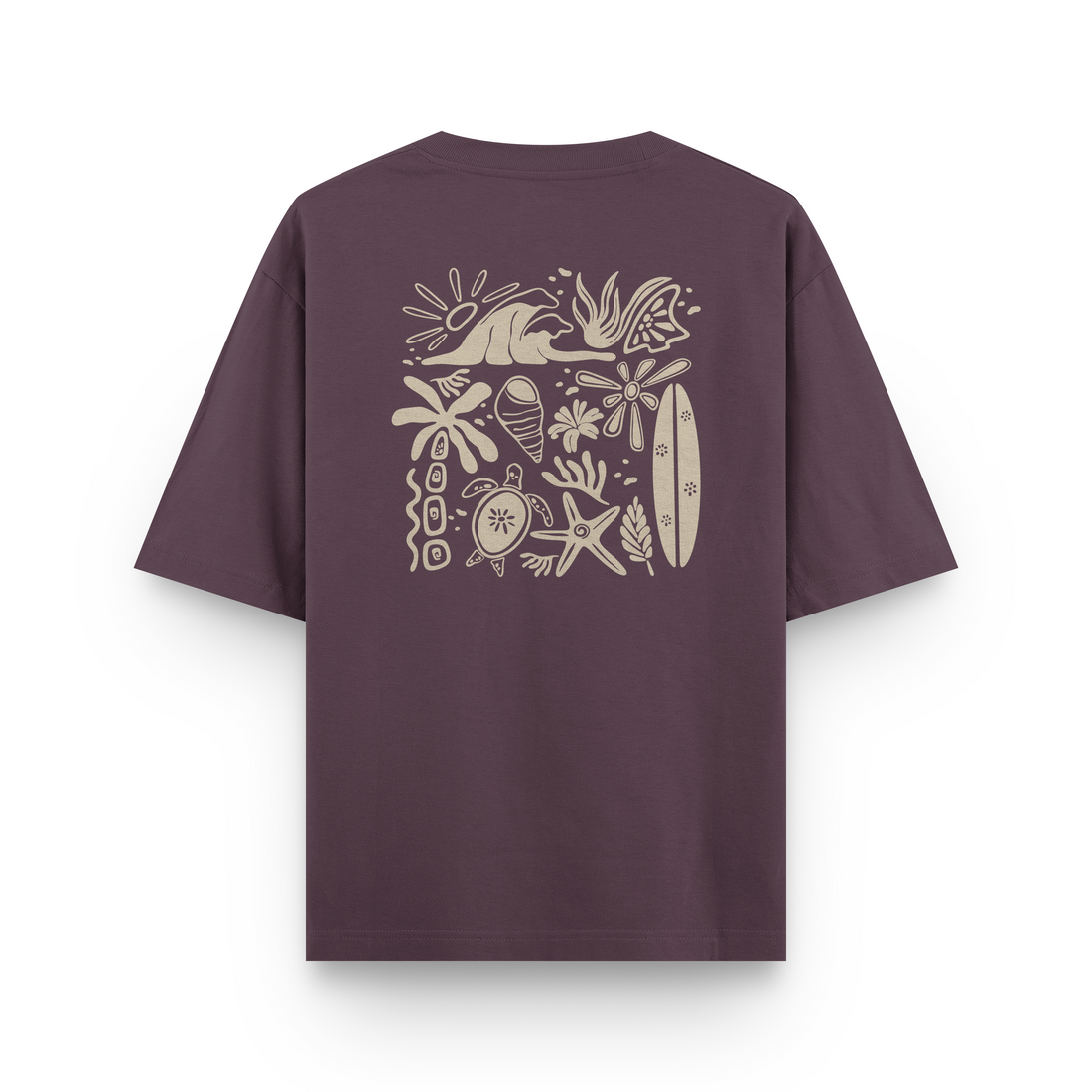 Beachy Vibes Oversized T-Shirt
