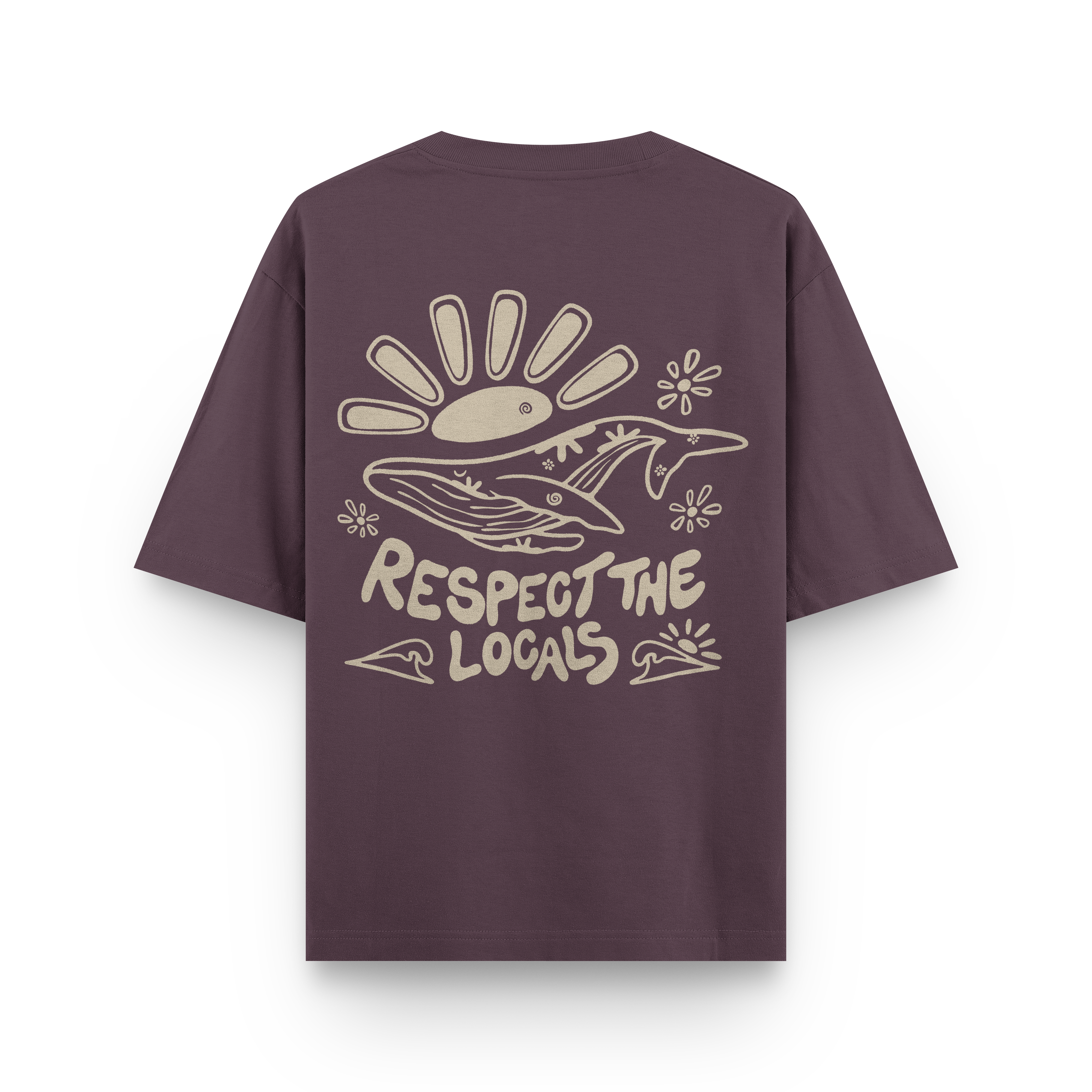 Respect The Locals T-Shirt Oversized