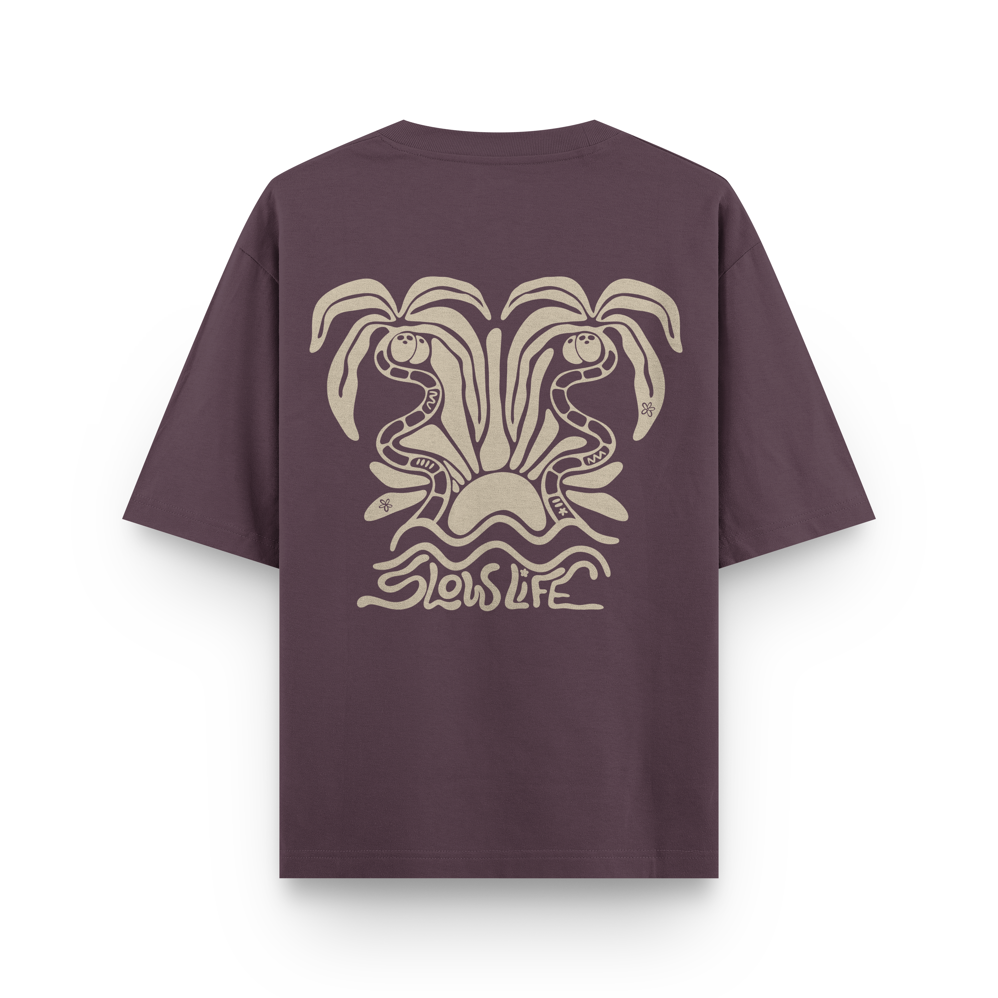 Slow Life T-Shirt Oversized
