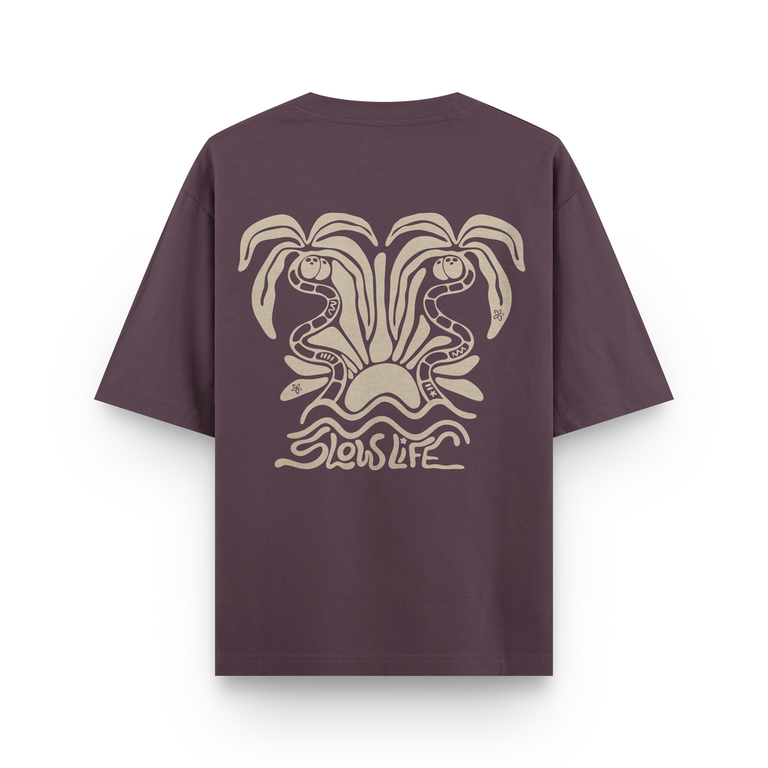 Slow Life T-Shirt Oversized