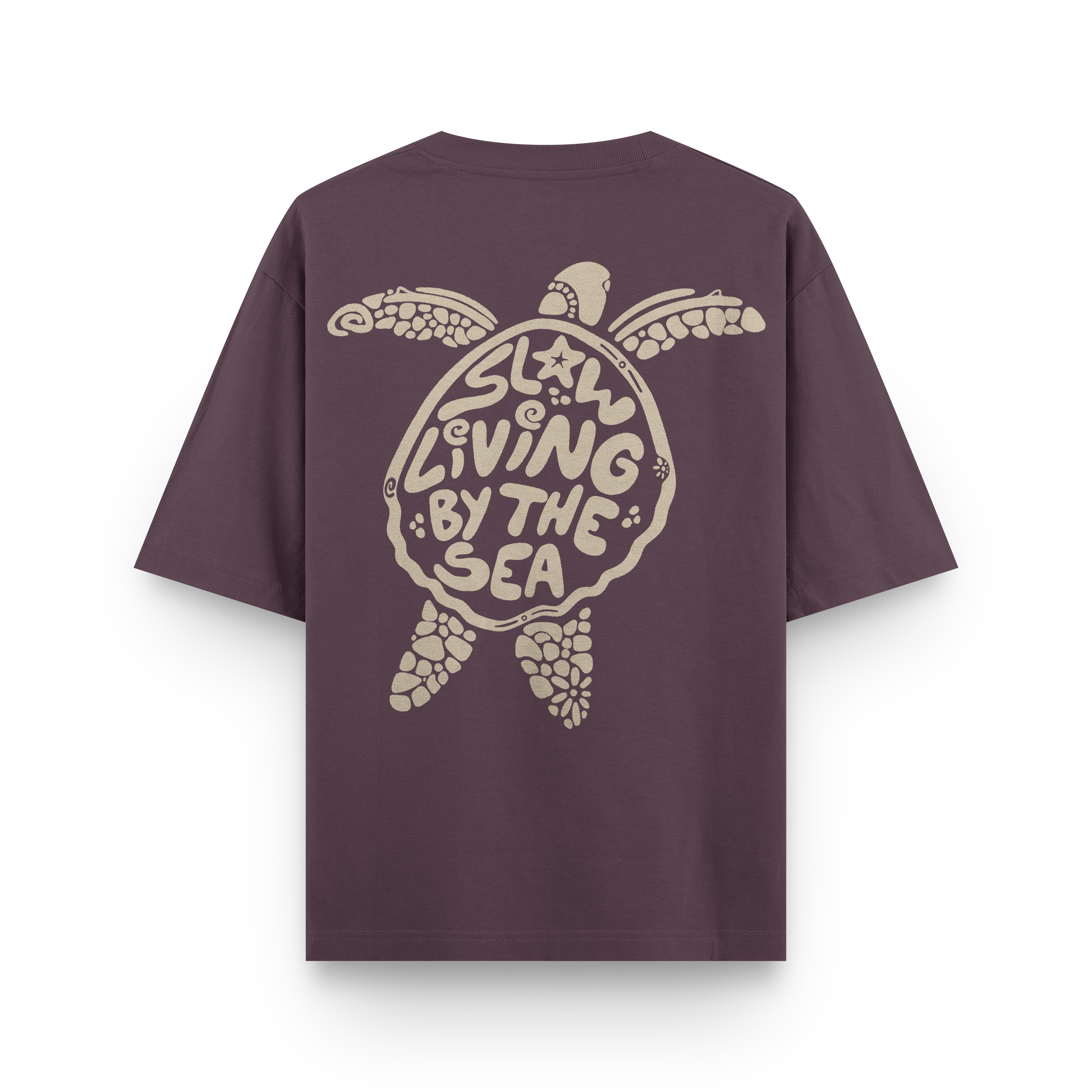 Slow Living By The Sea T-Shirt Oversized