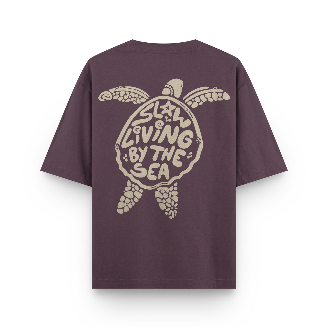 Slow Living By The Sea T-Shirt Oversized