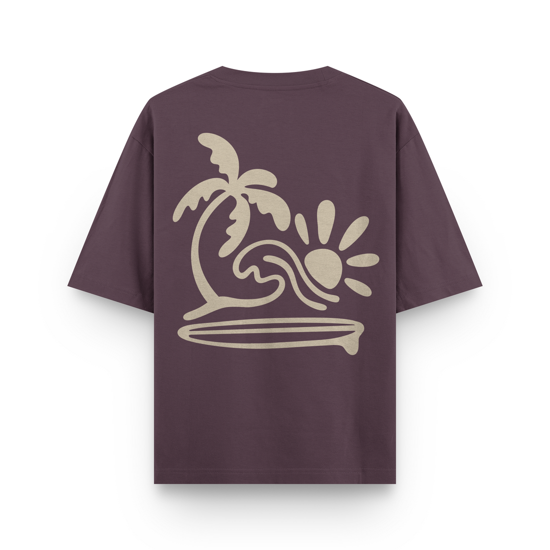 Surf Beach T-Shirt Oversized