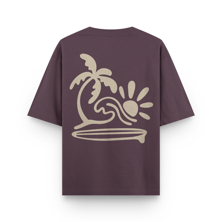 Surf Beach T-Shirt Oversized