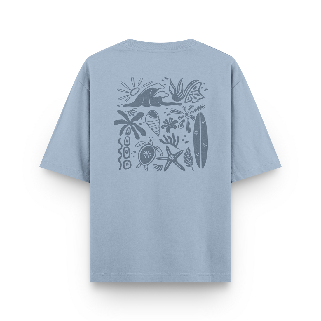 Beachy Vibes Oversized T-Shirt