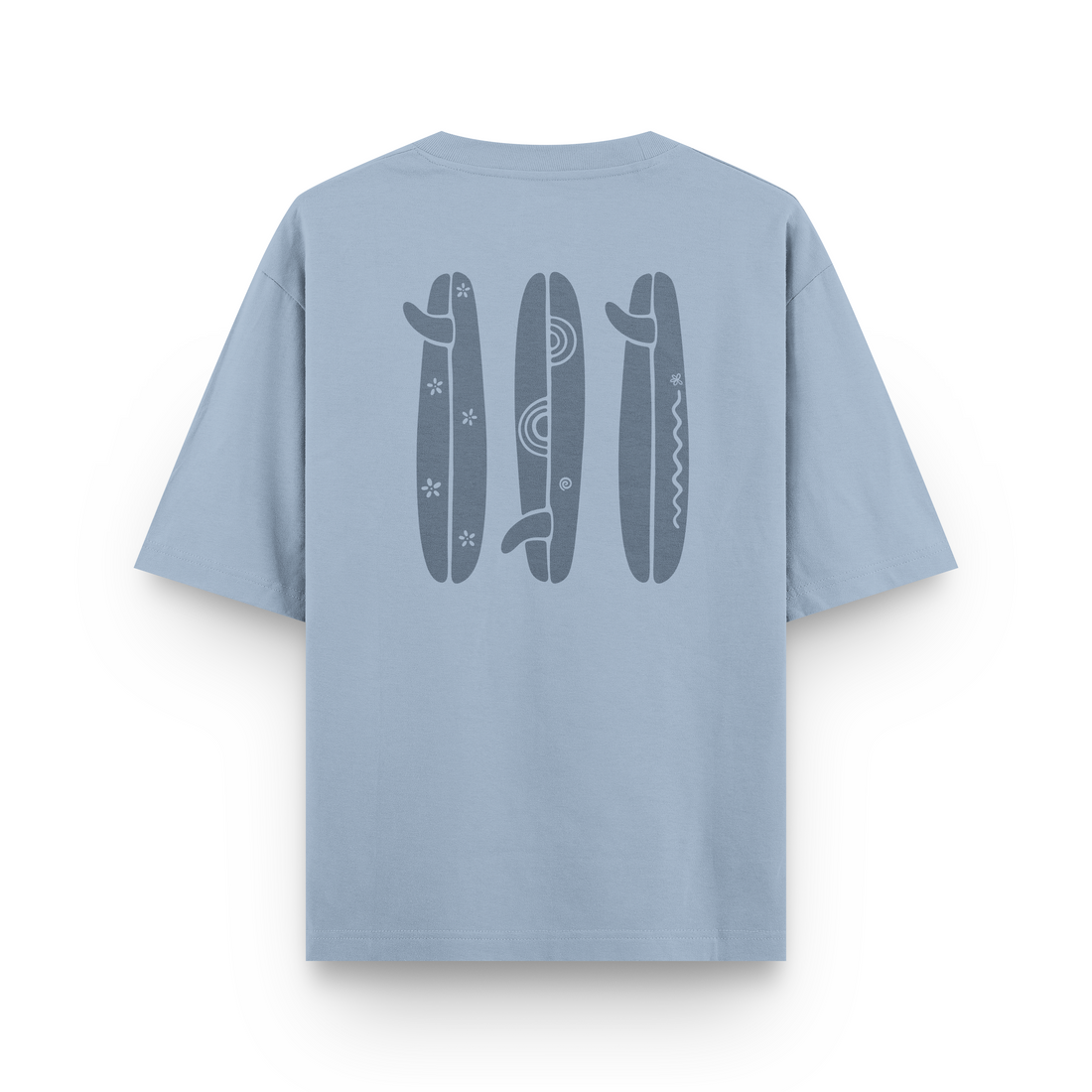 Boho Surfboard T-Shirt Oversized