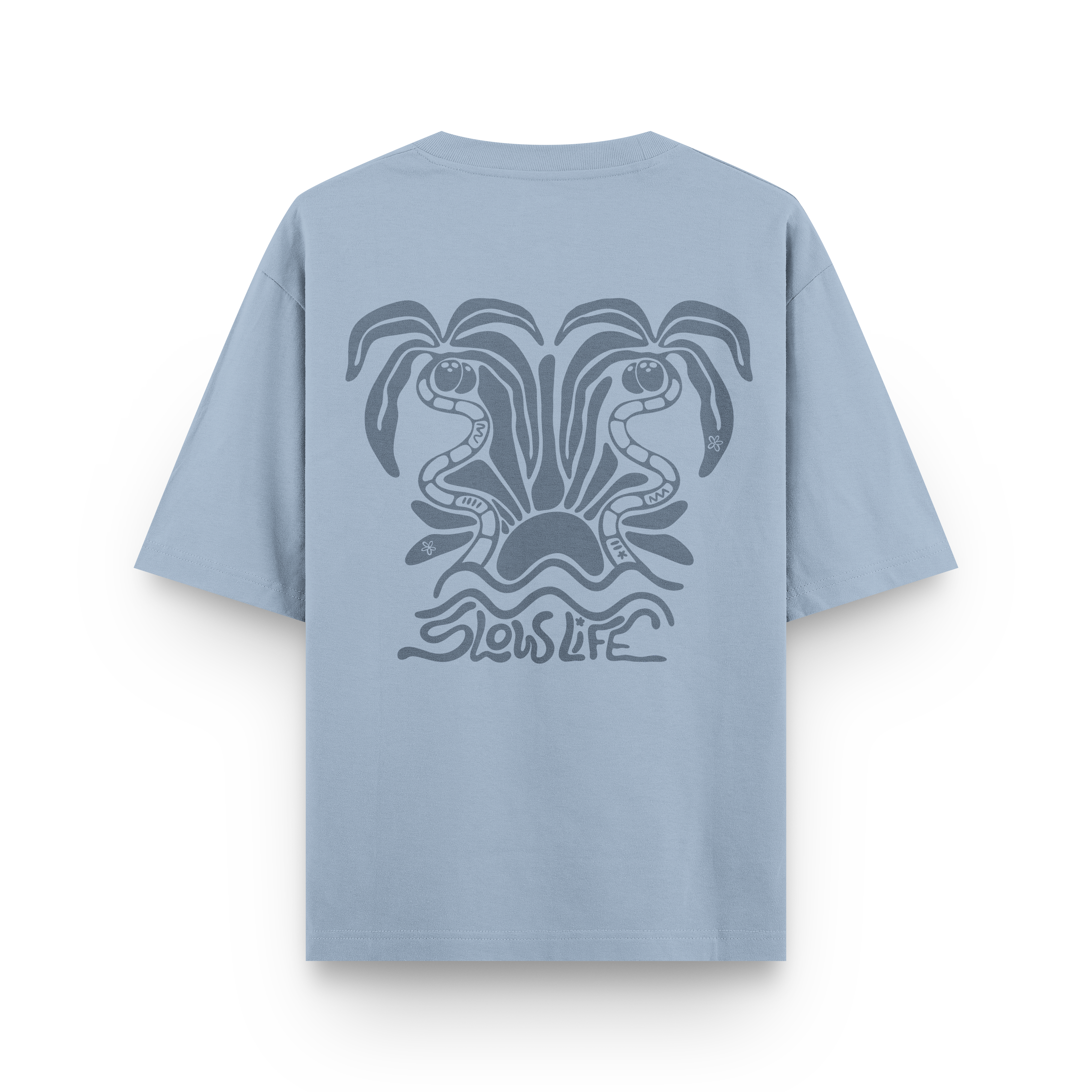 Slow Life T-Shirt Oversized