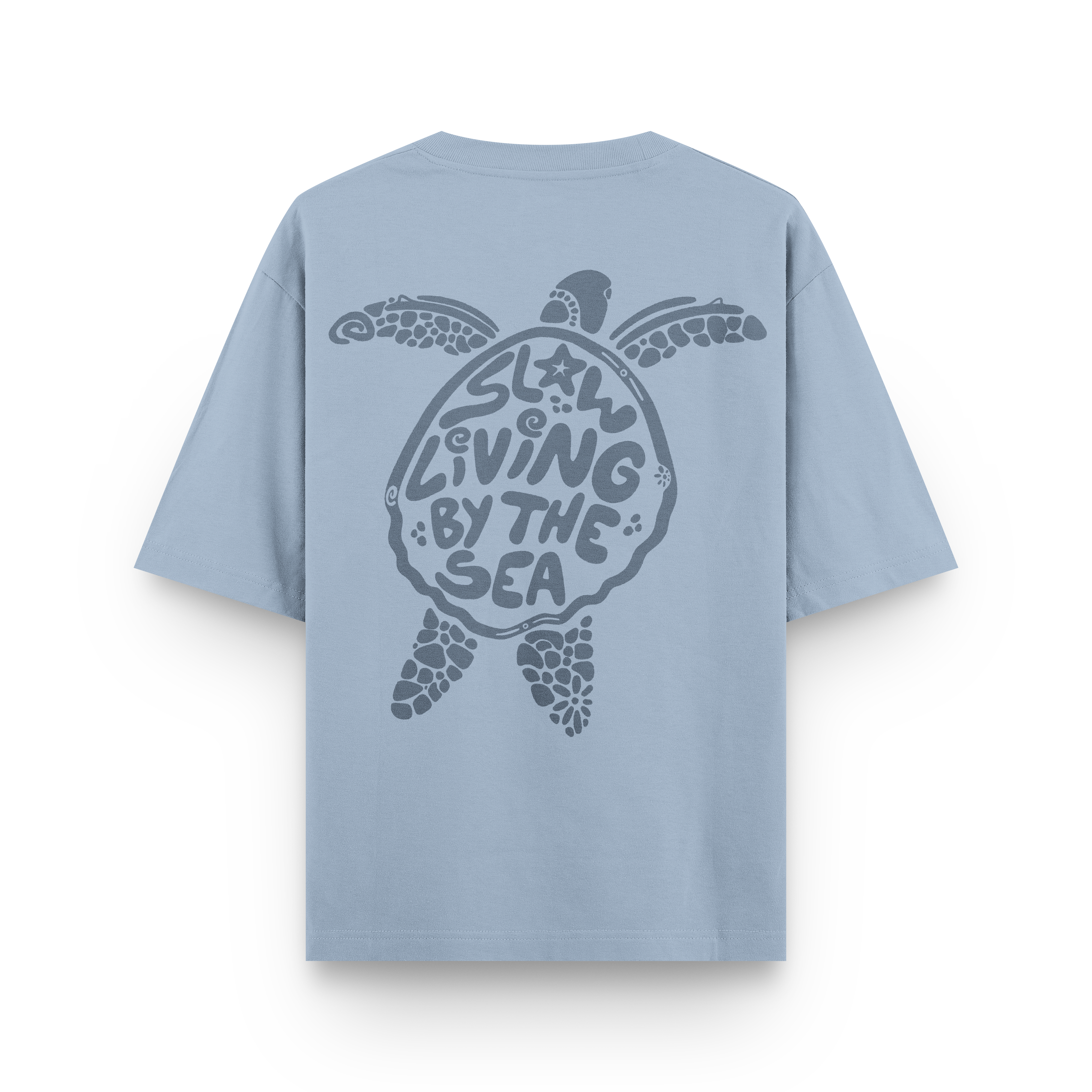 Slow Living By The Sea T-Shirt Oversized