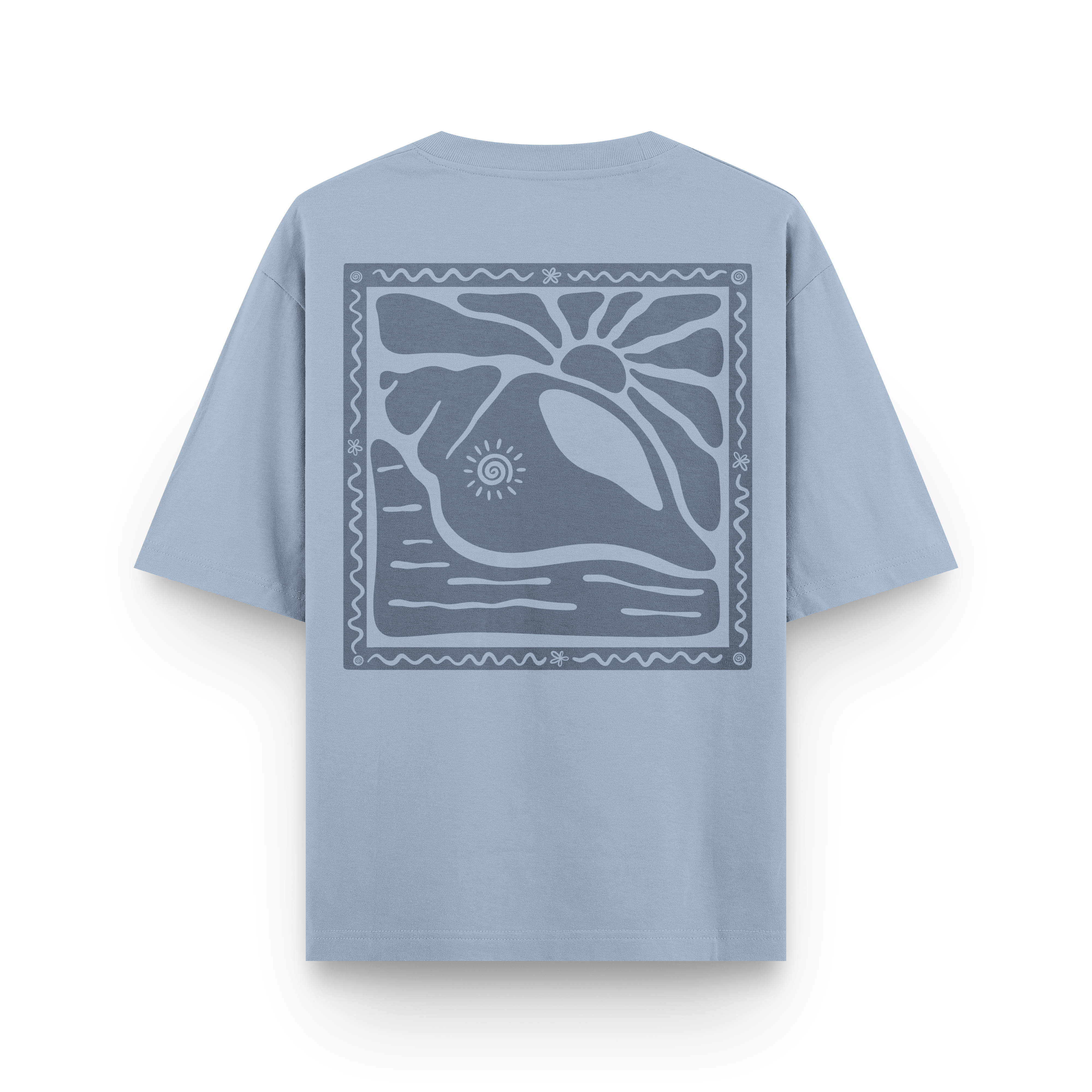 Sunny Seashell T-Shirt Oversized