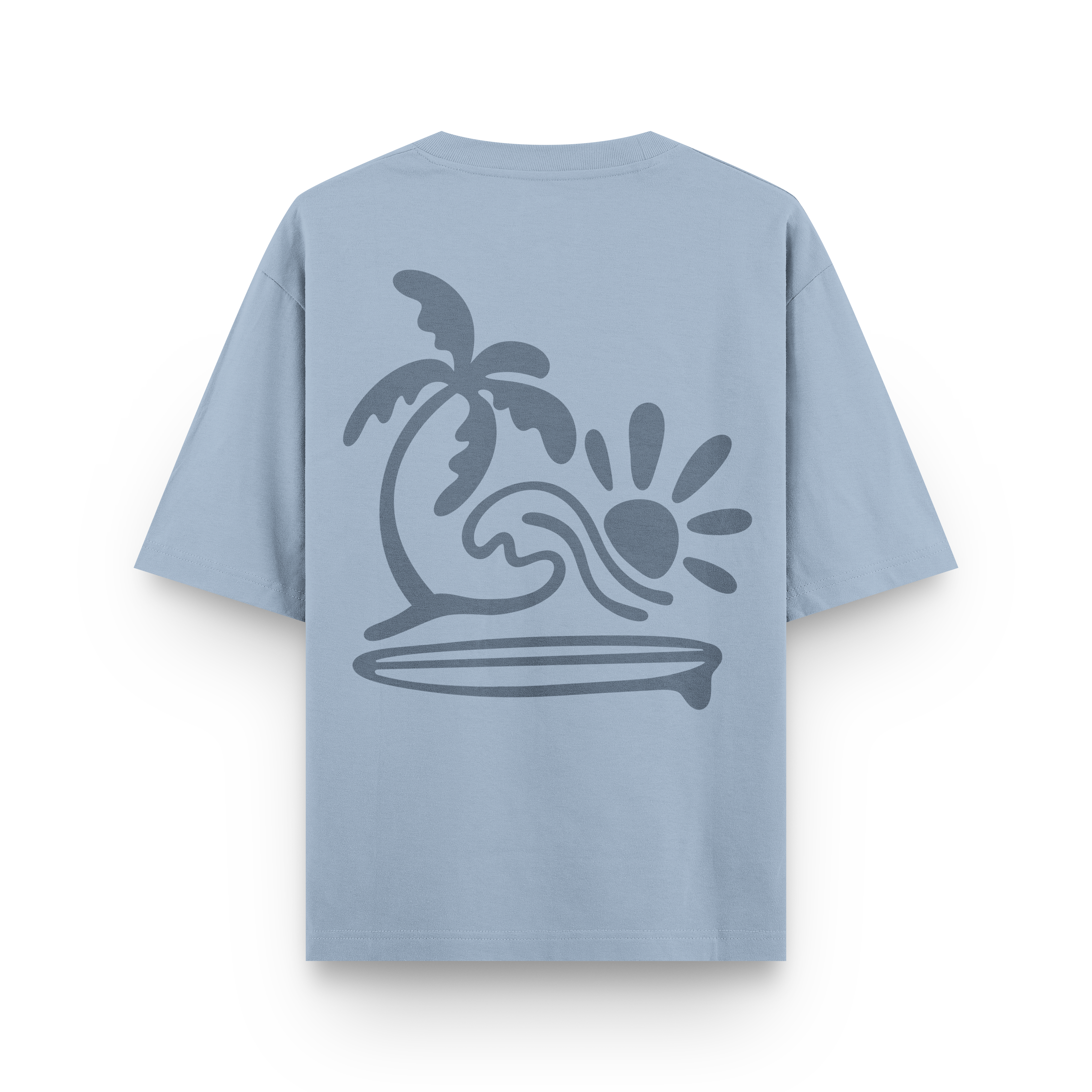 Surf Beach T-Shirt Oversized