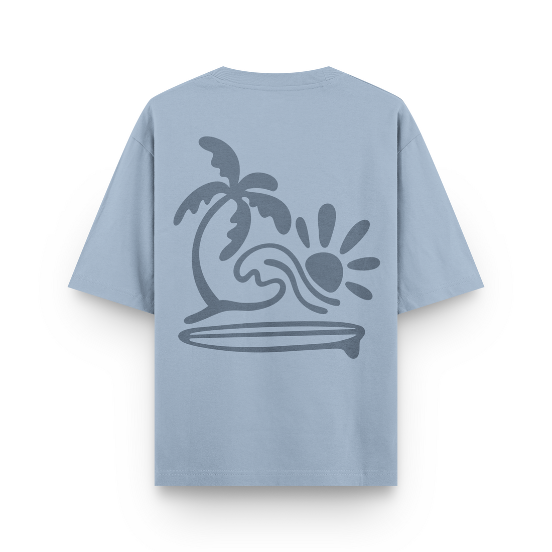 Surf Beach T-Shirt Oversized