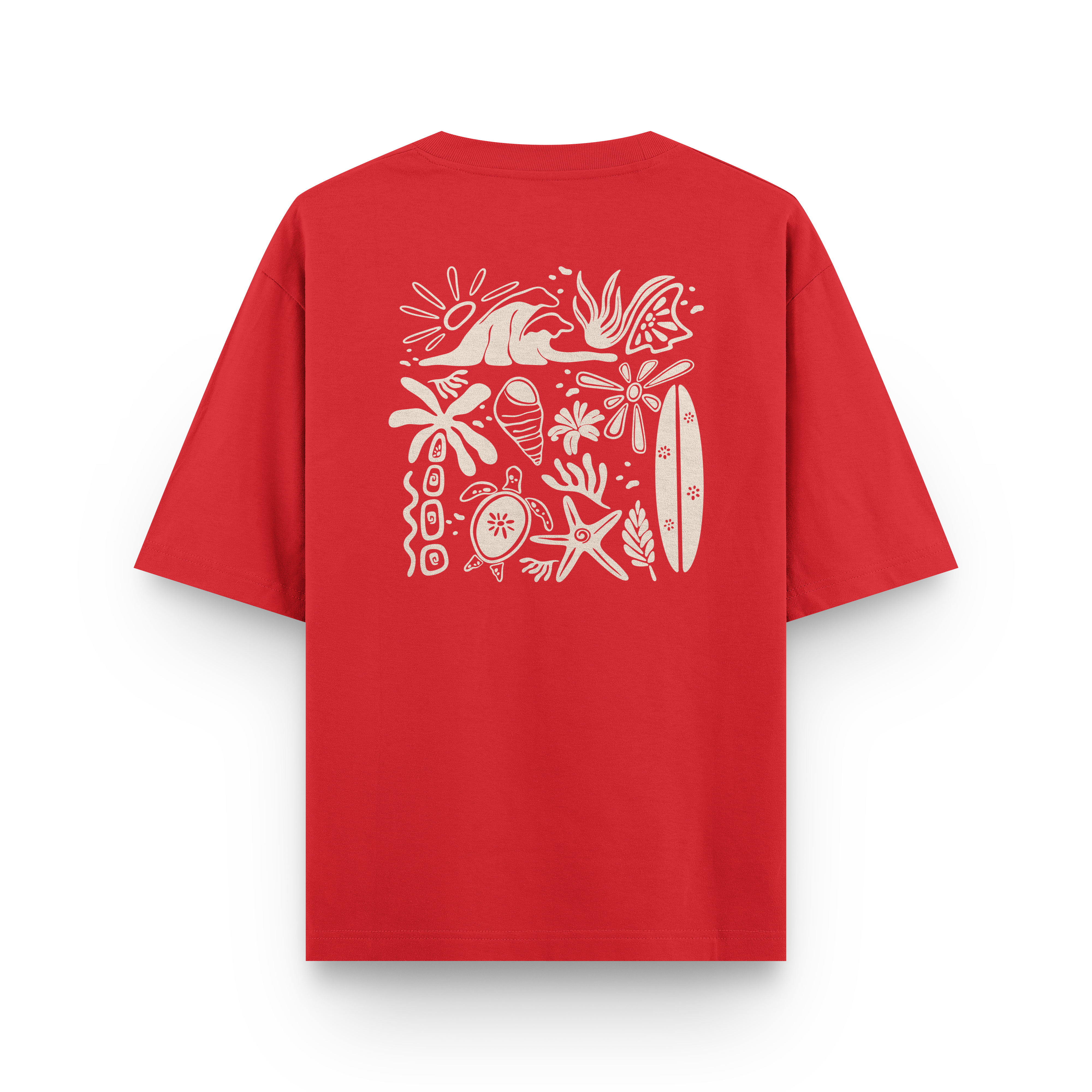 Beachy Vibes Oversized T-Shirt