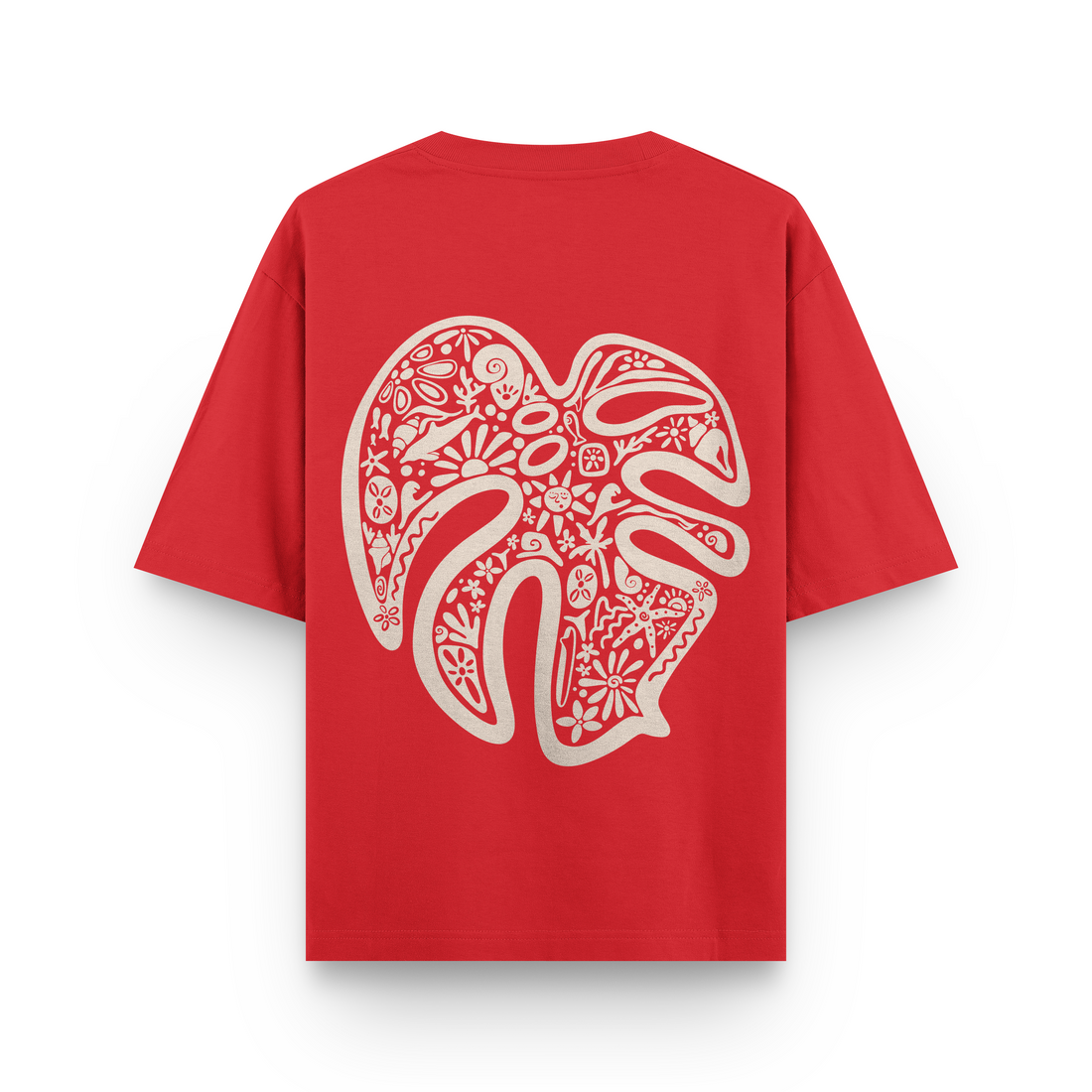 Monstera T-Shirt Oversized