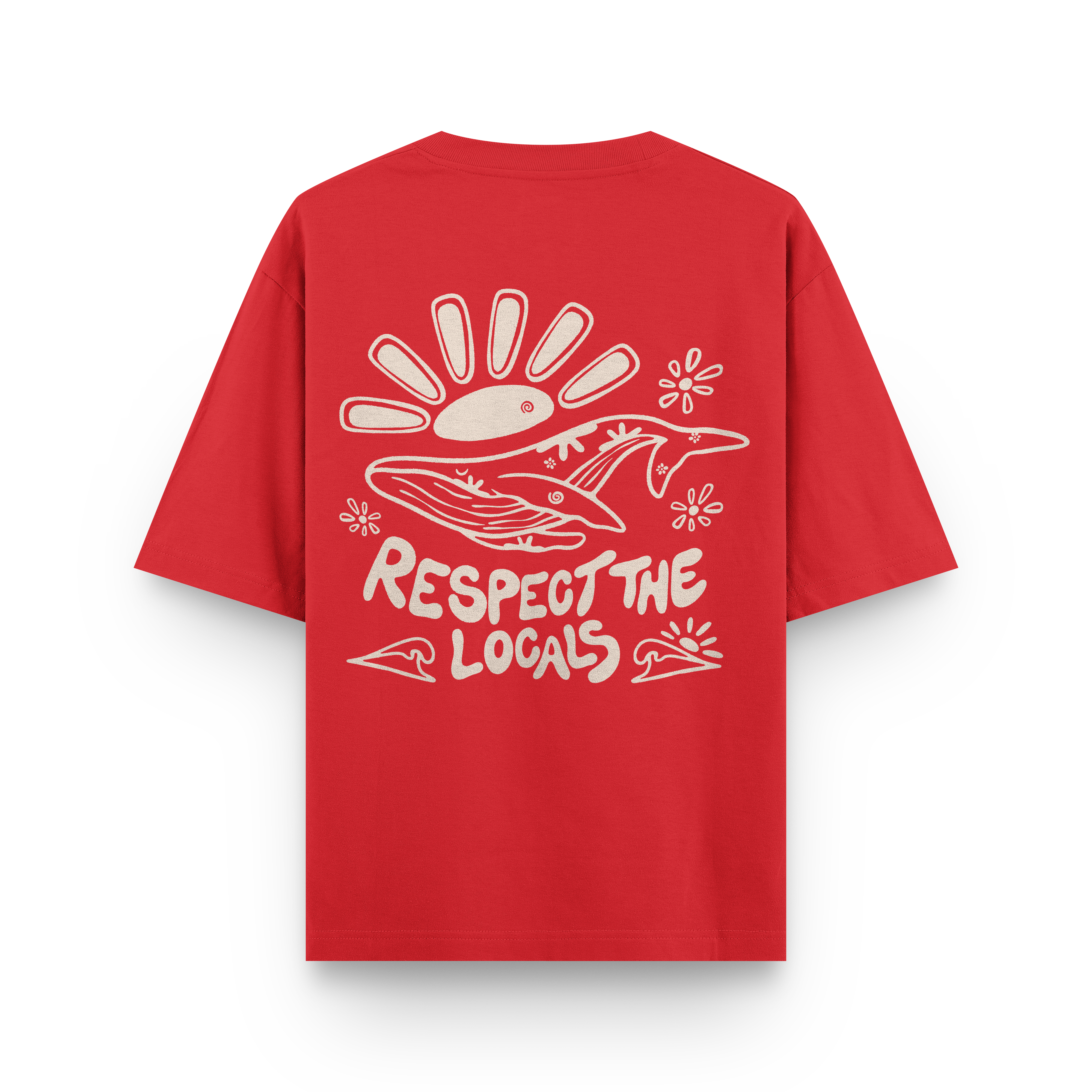 Respect The Locals T-Shirt Oversized