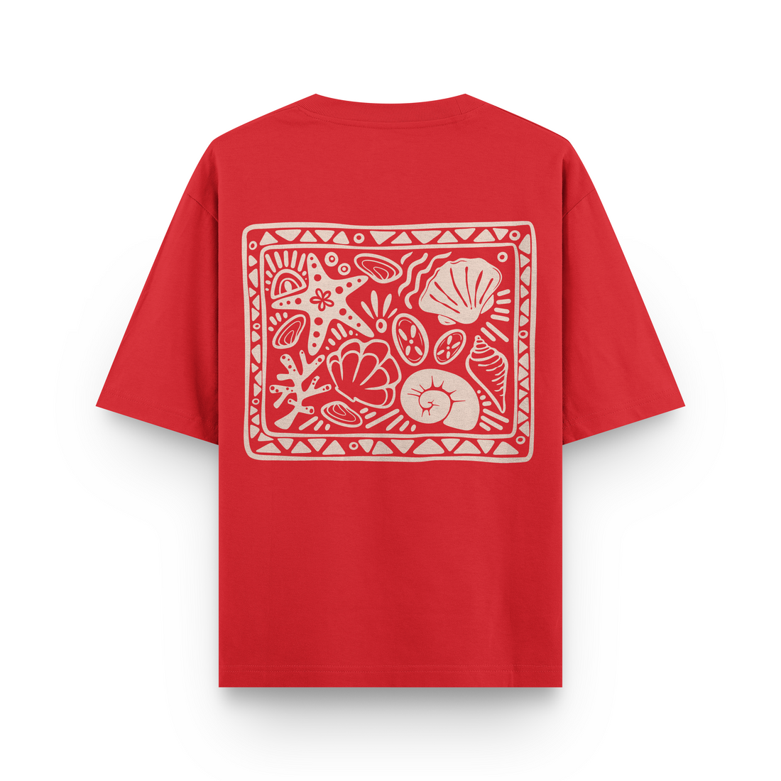Seashell Party T-Shirt Oversized